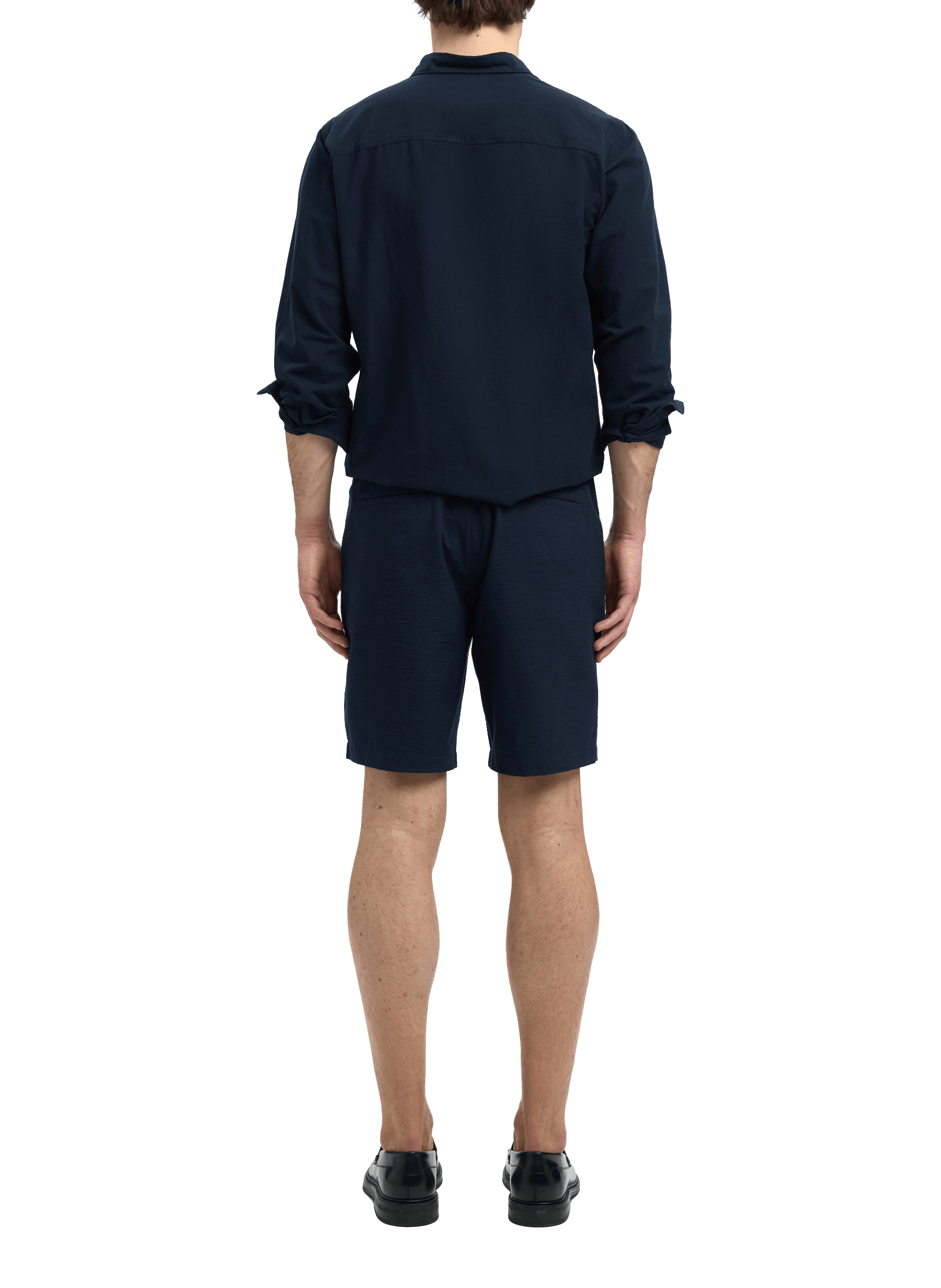 Cotton Shorts SELECTED Blue