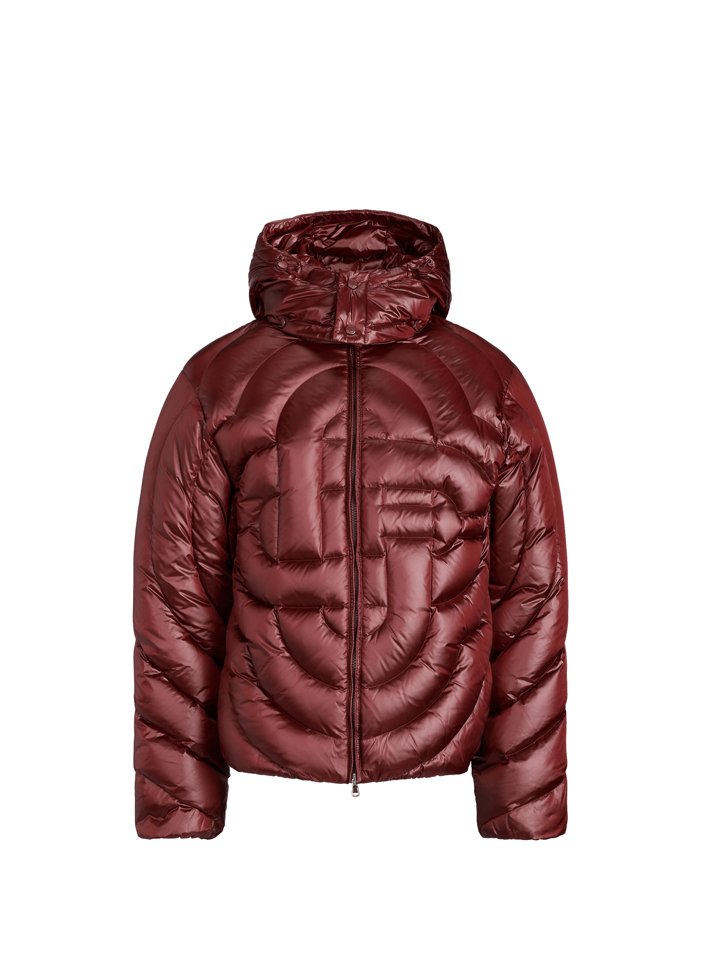 Manteau matelassé à capuche amovible CASABLANCA PARIS Rouge