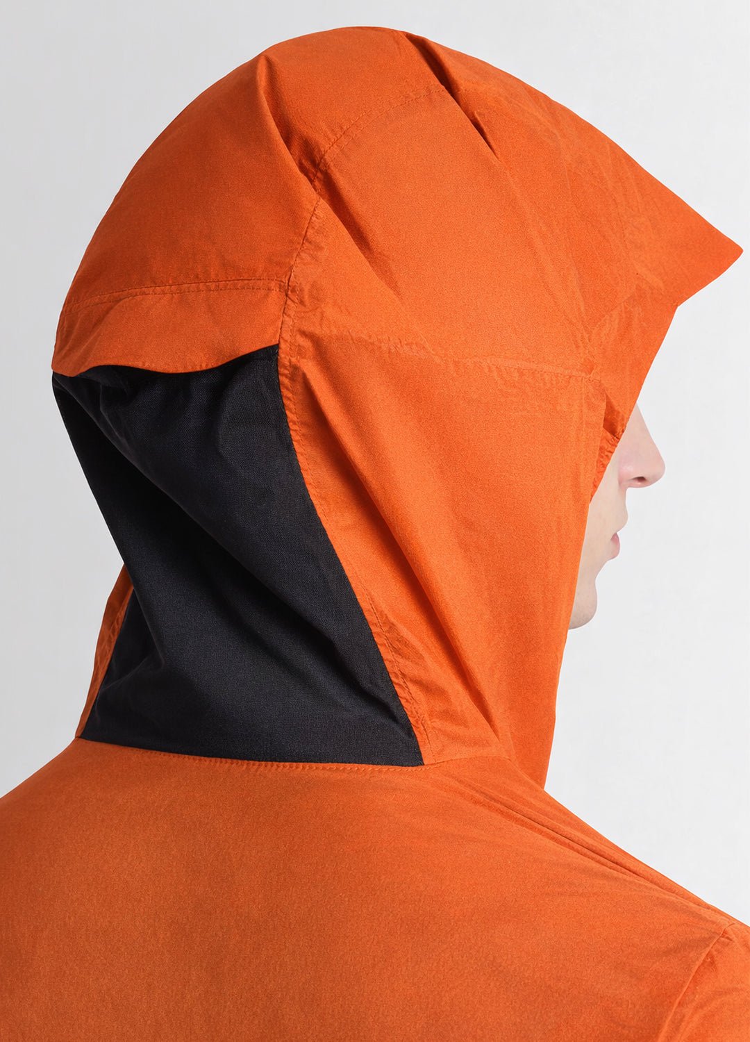 Veste coupe-vent airvone col capuche coupe regular FUSALP Rouge
