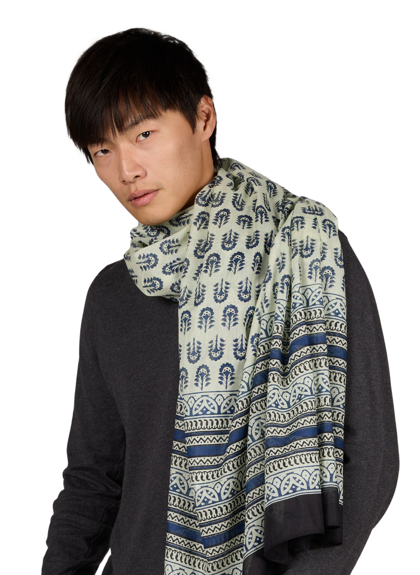 Printed scarf SAISON 1865 Multicolour