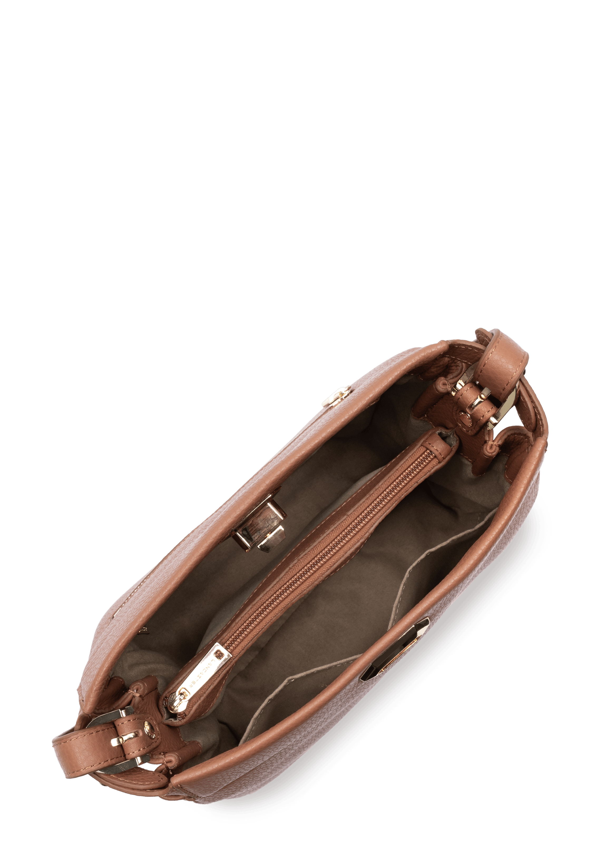 Sac hobo - lady romy LANCASTER Marron
