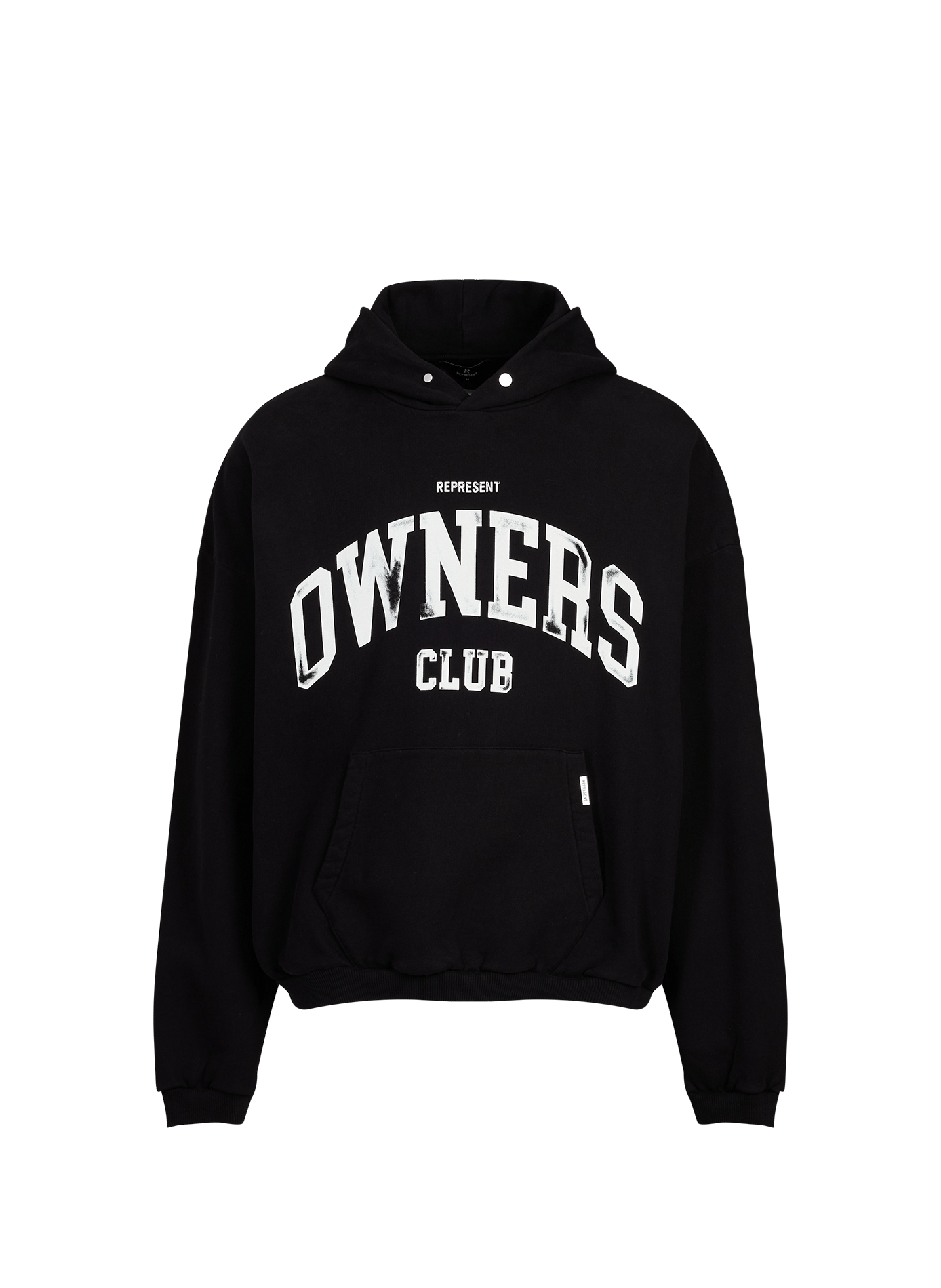 Cotton hoodie REPRESENT Black