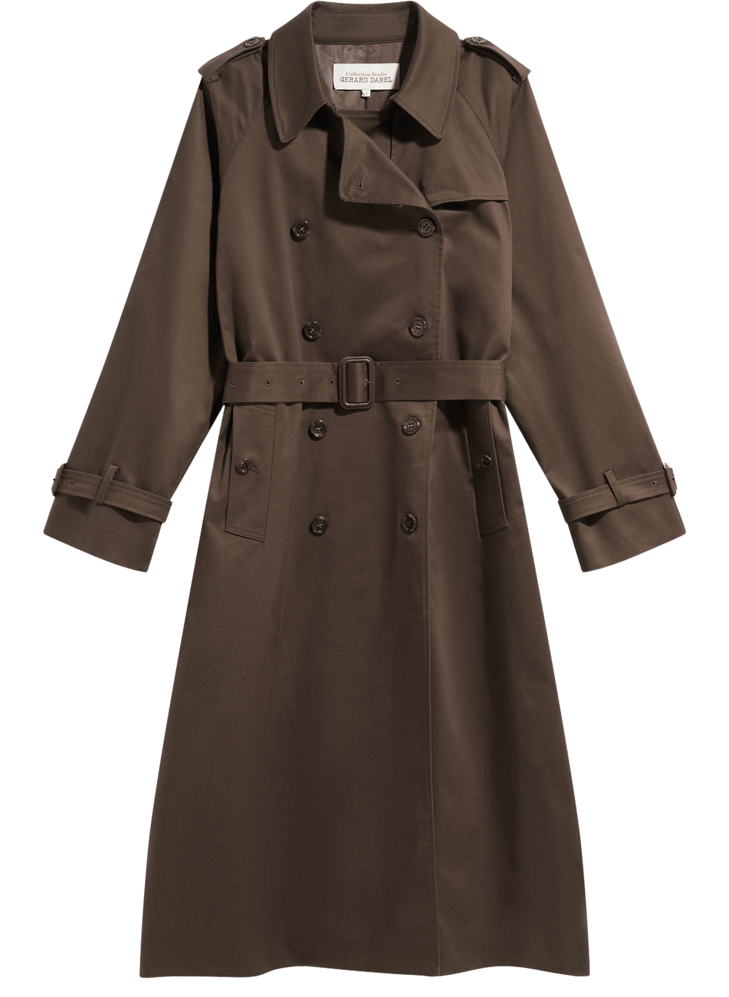 Trench long - serge GERARD DAREL Marron