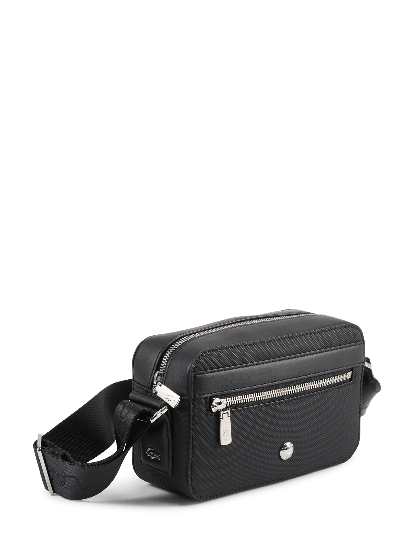 Langon quilted reporter bag LACOSTE Black