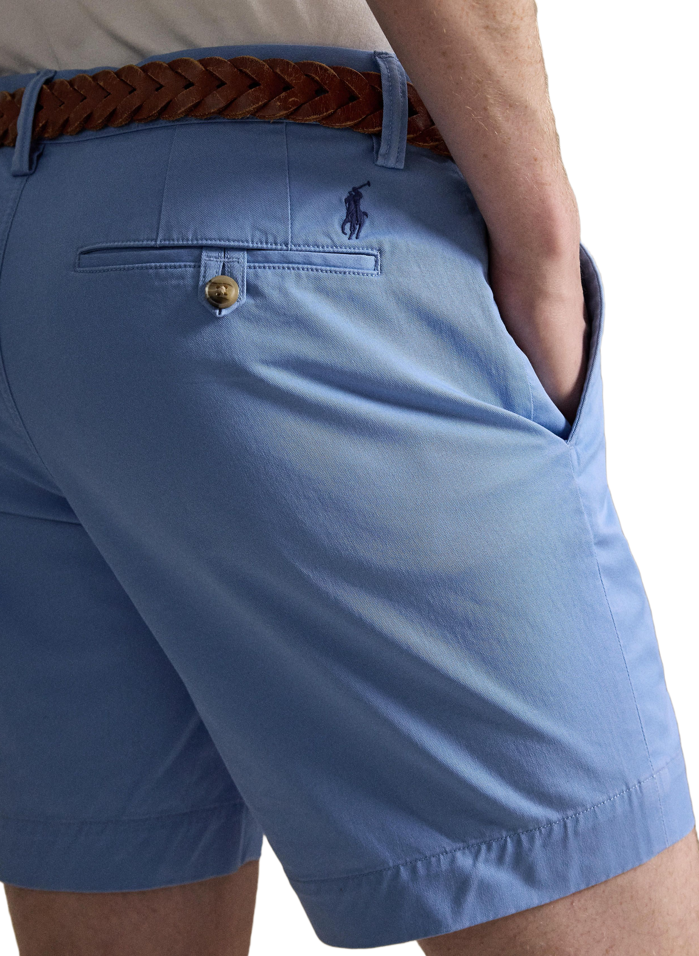 Short en coton POLO RALPH LAUREN Bleu