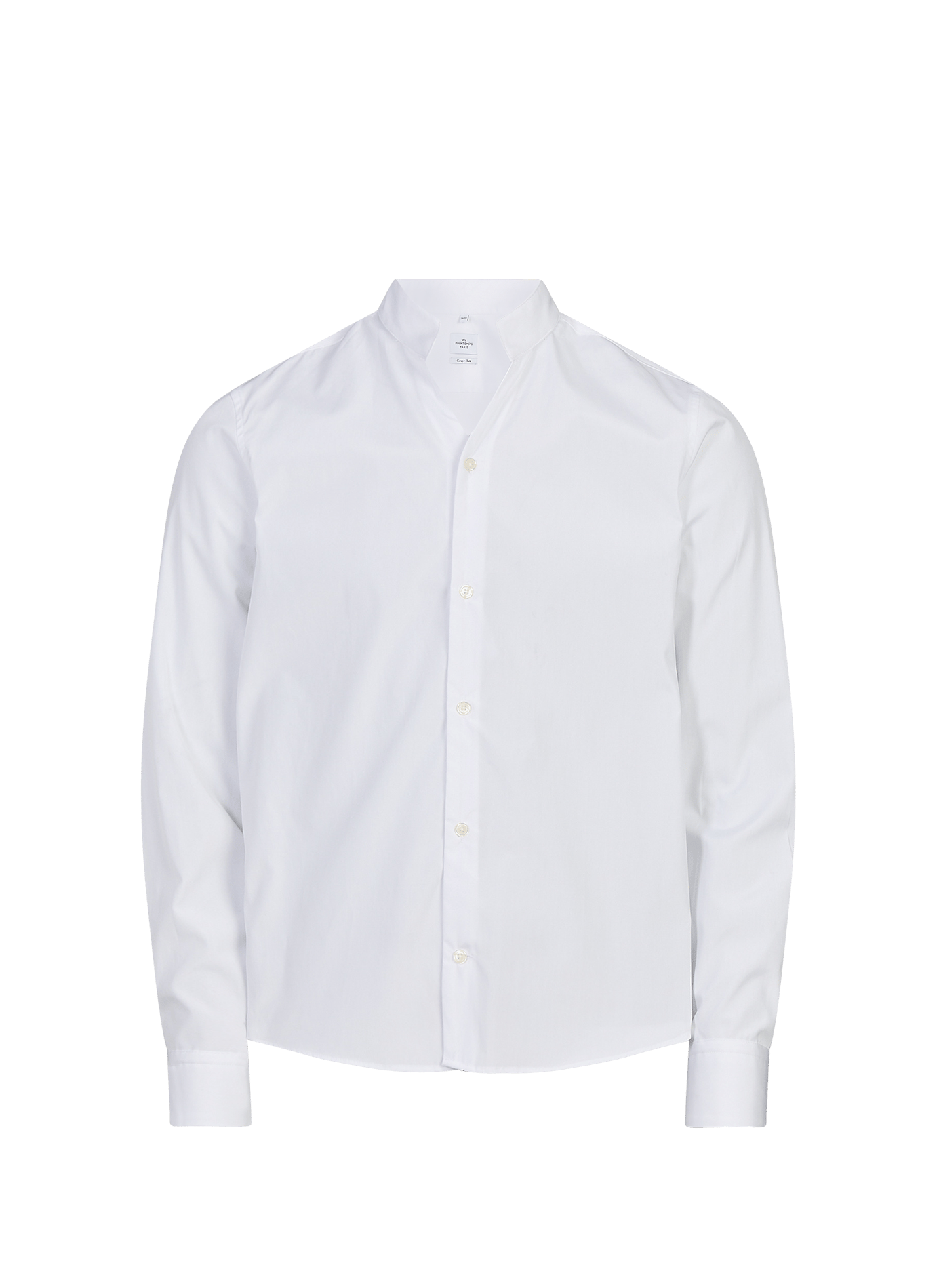 Chemise ICOL-S cintrée en coton AU PRINTEMPS PARIS Blanc