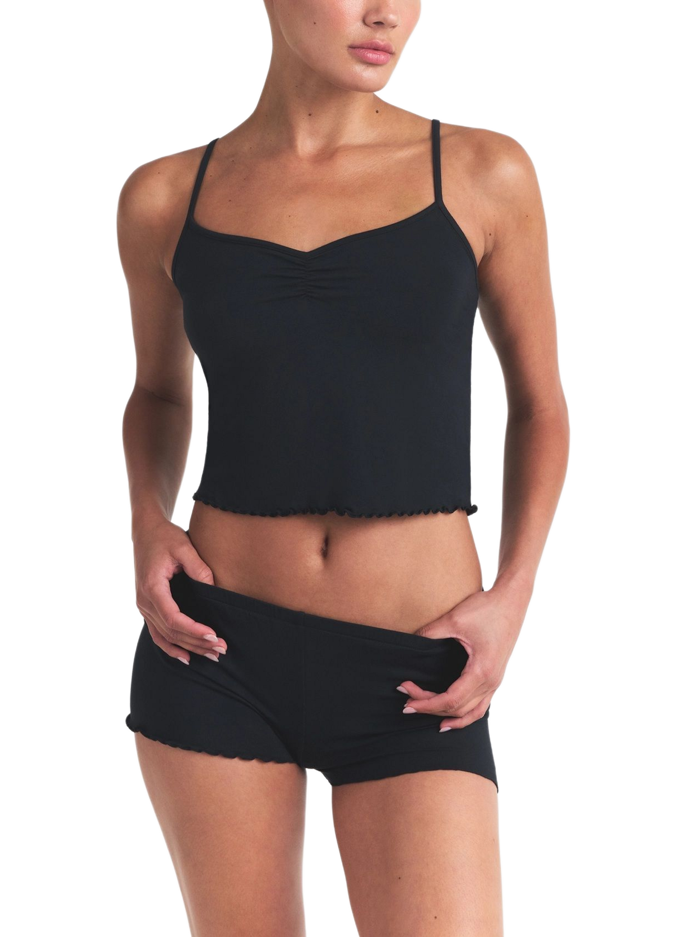 Pyjama-Set mit Tanktop und Shorts SKIMS Schwarz