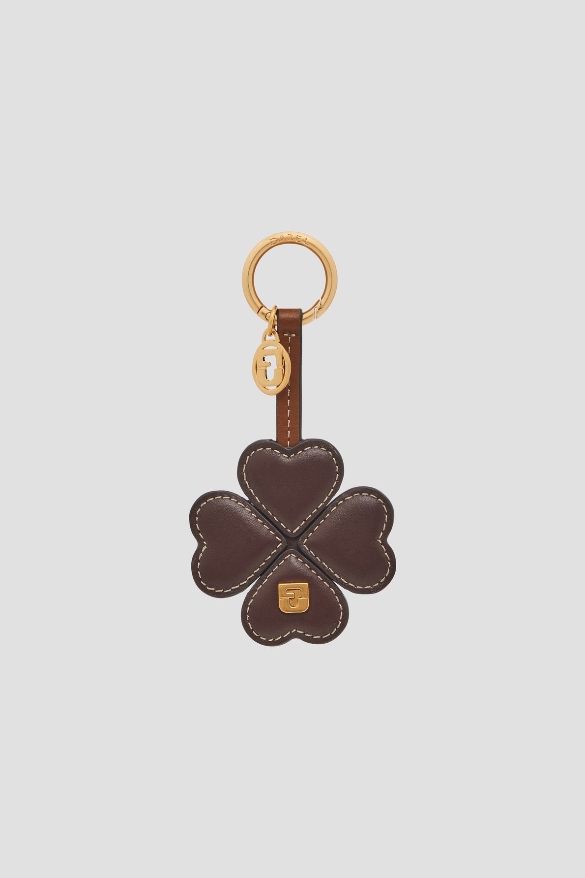 Charm en cuir – 4 feuilles gd GERARD DAREL Marron