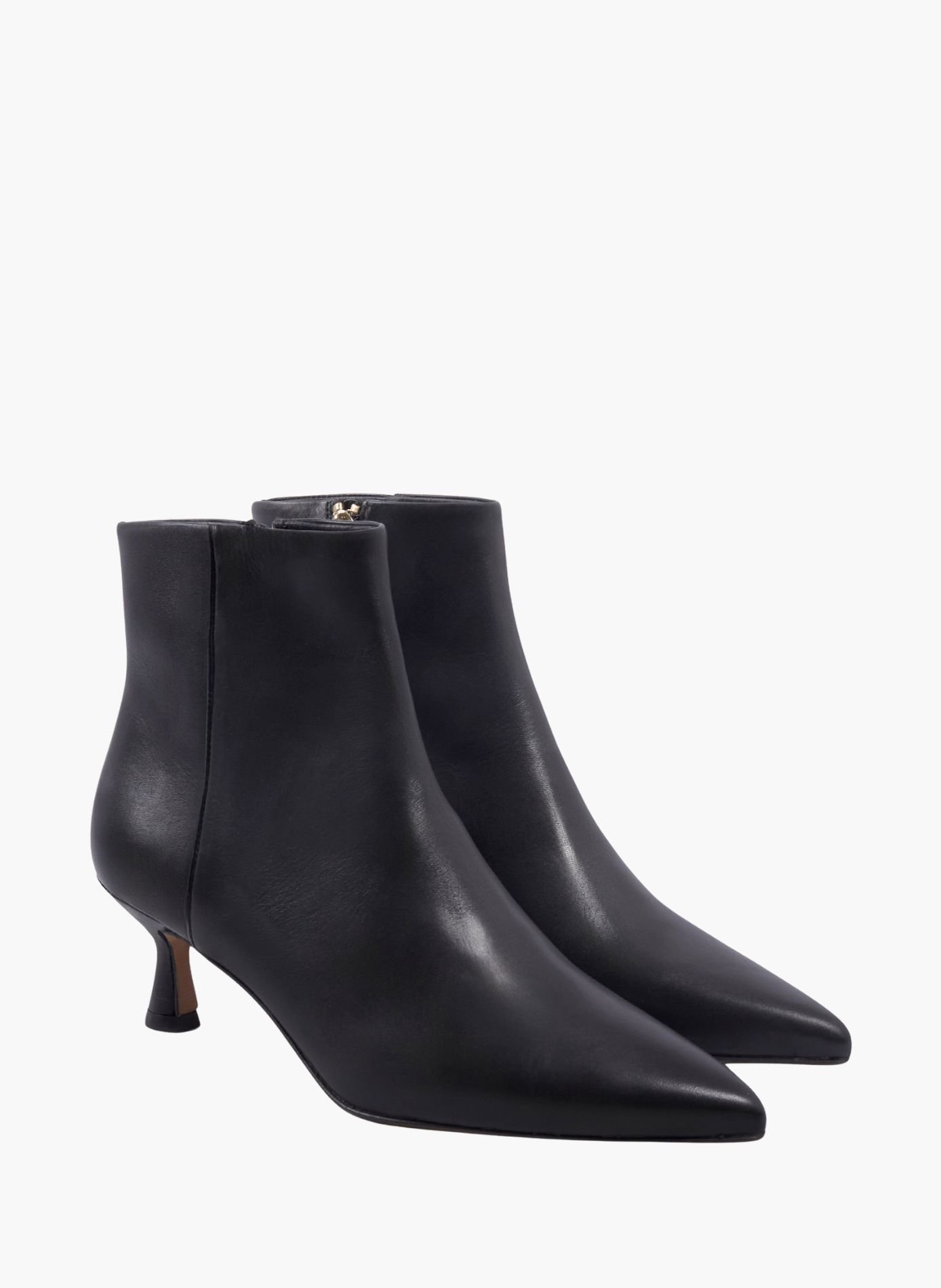 Bottines pointues isaure cuir JULES & JENN Noir