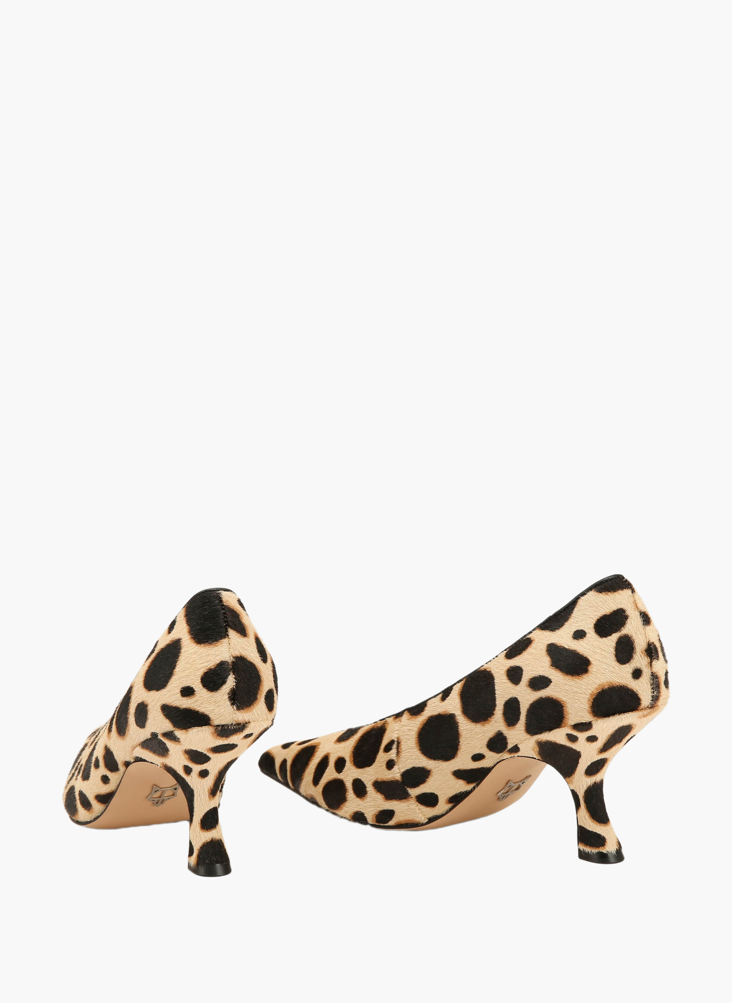 Chaussures à talons hero en cuir poulain effet estompé NAKED WOLFE Multicolore