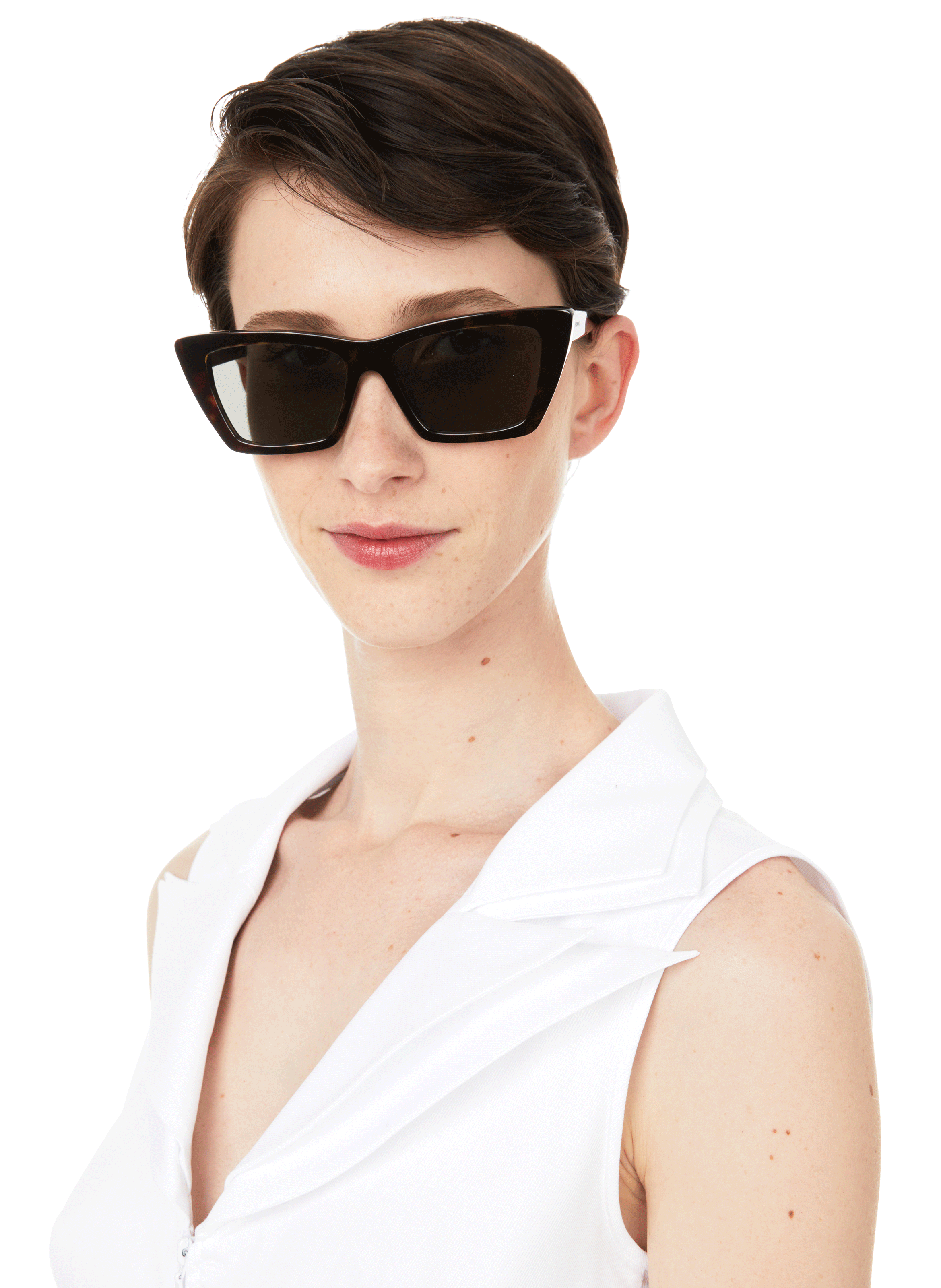 Mica sunglasses SAINT LAURENT Brown