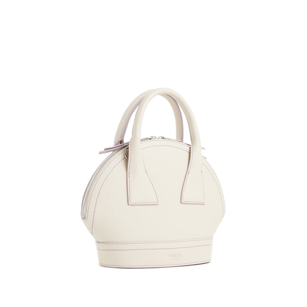 Petit Sac à main Macaron en cuir