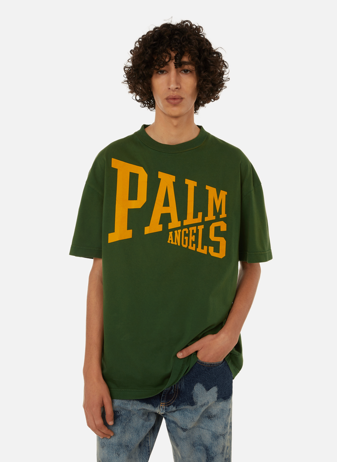Oversized cotton T-shirt  PALM ANGELS