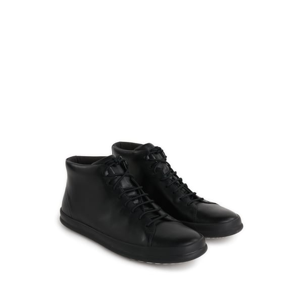 Baskets montantes en cuir