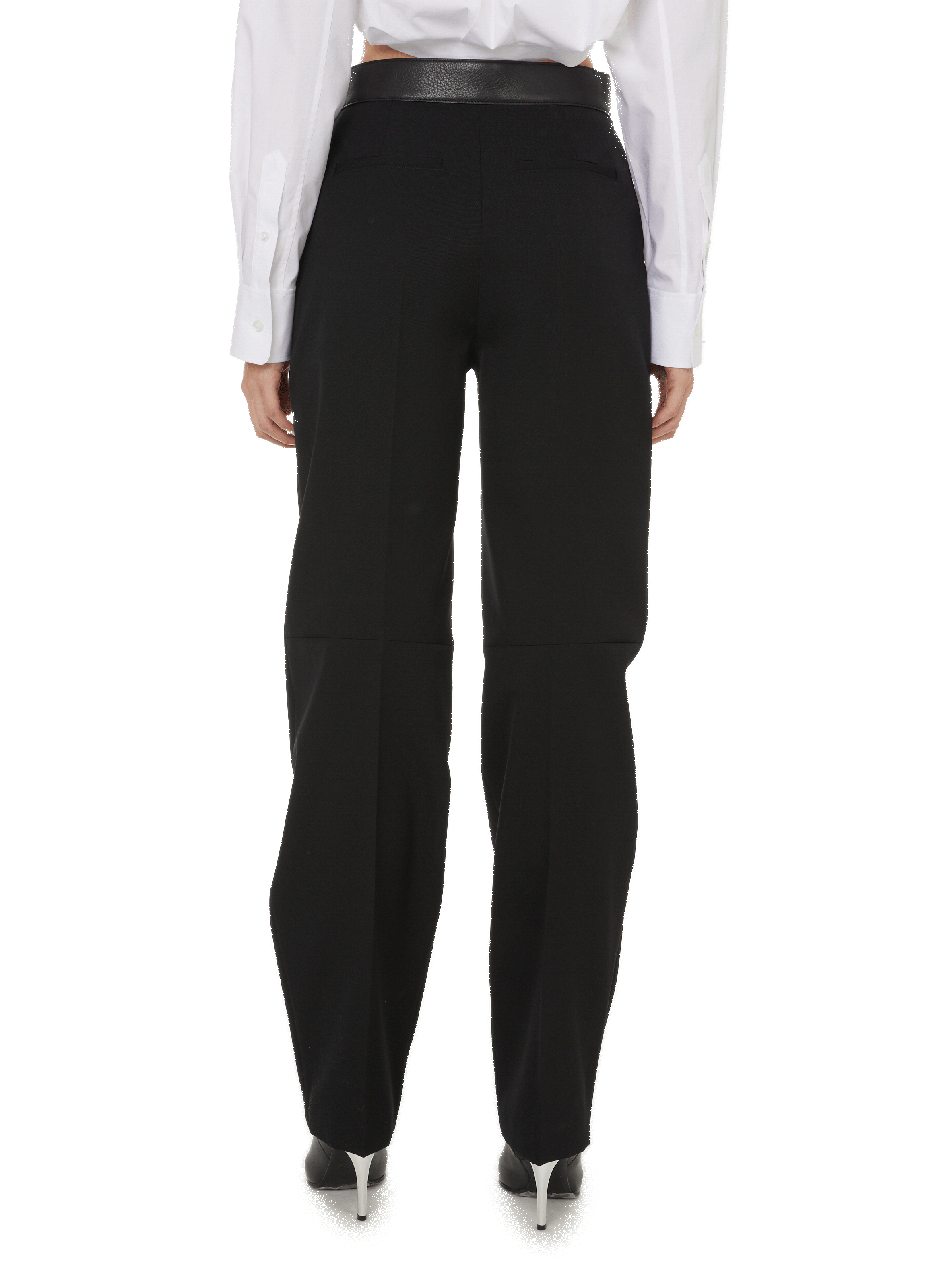 Pantalon en laine ALEXANDER WANG Noir