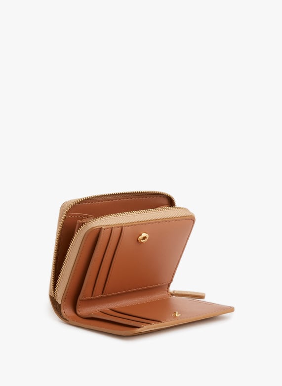 Porte-Monnaie the leather mini Marron Marc jacobs Femme