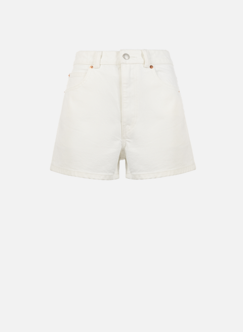 Denim shorts WhiteALEXANDER WANG 