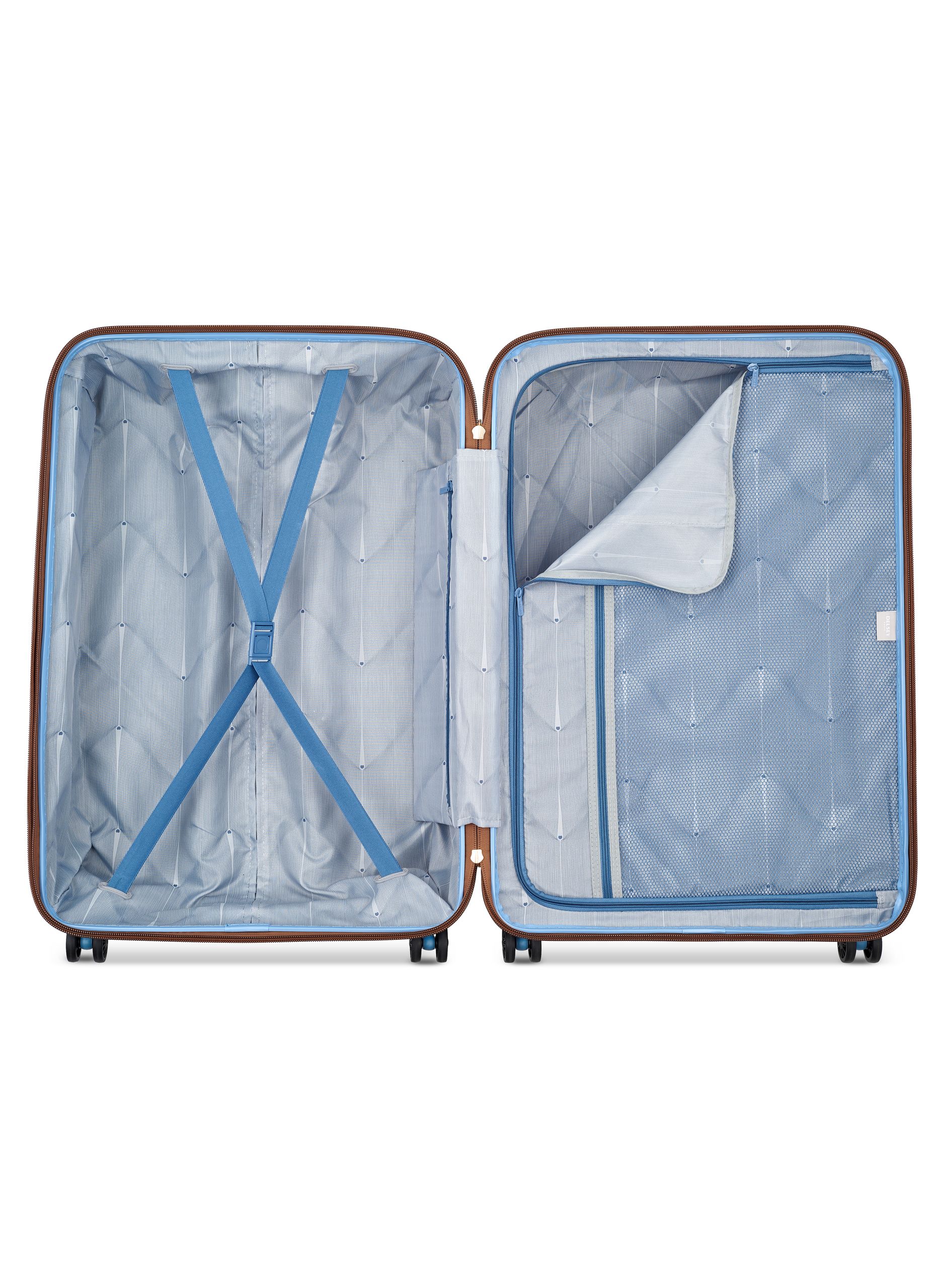 Valise soute rigide taille xl - freestyle Bleu