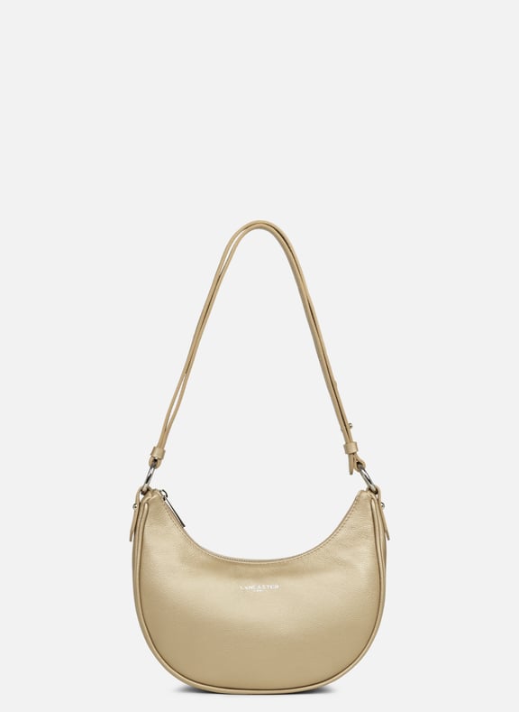 Petit sac hobo - firenze Beige by LANCASTER LANCASTER Petit sac hobo - firenze Beige