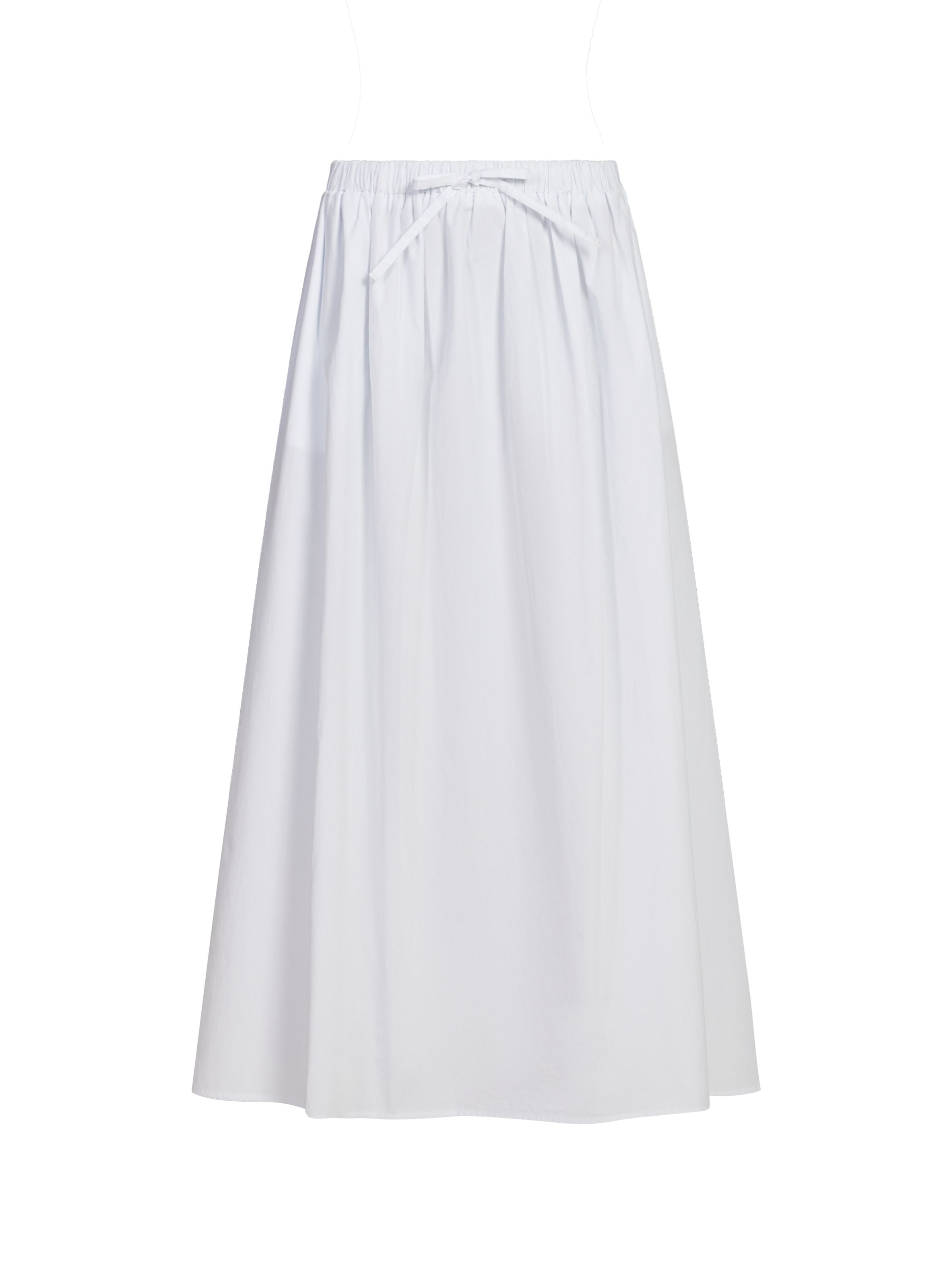 Jupe en popeline VEDI Blanc