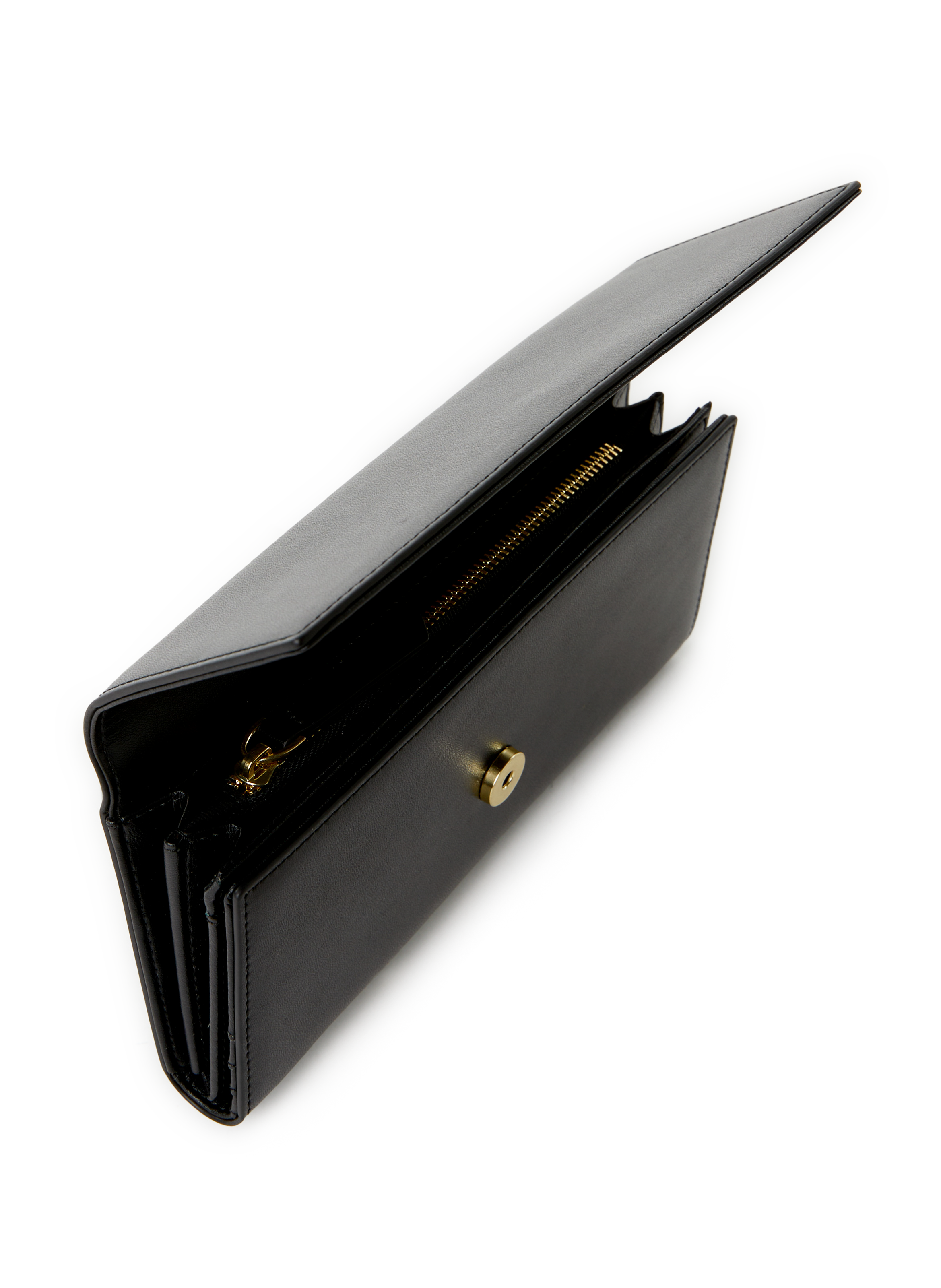 Portefeuille en cuir lisse SAISON 1865 Noir