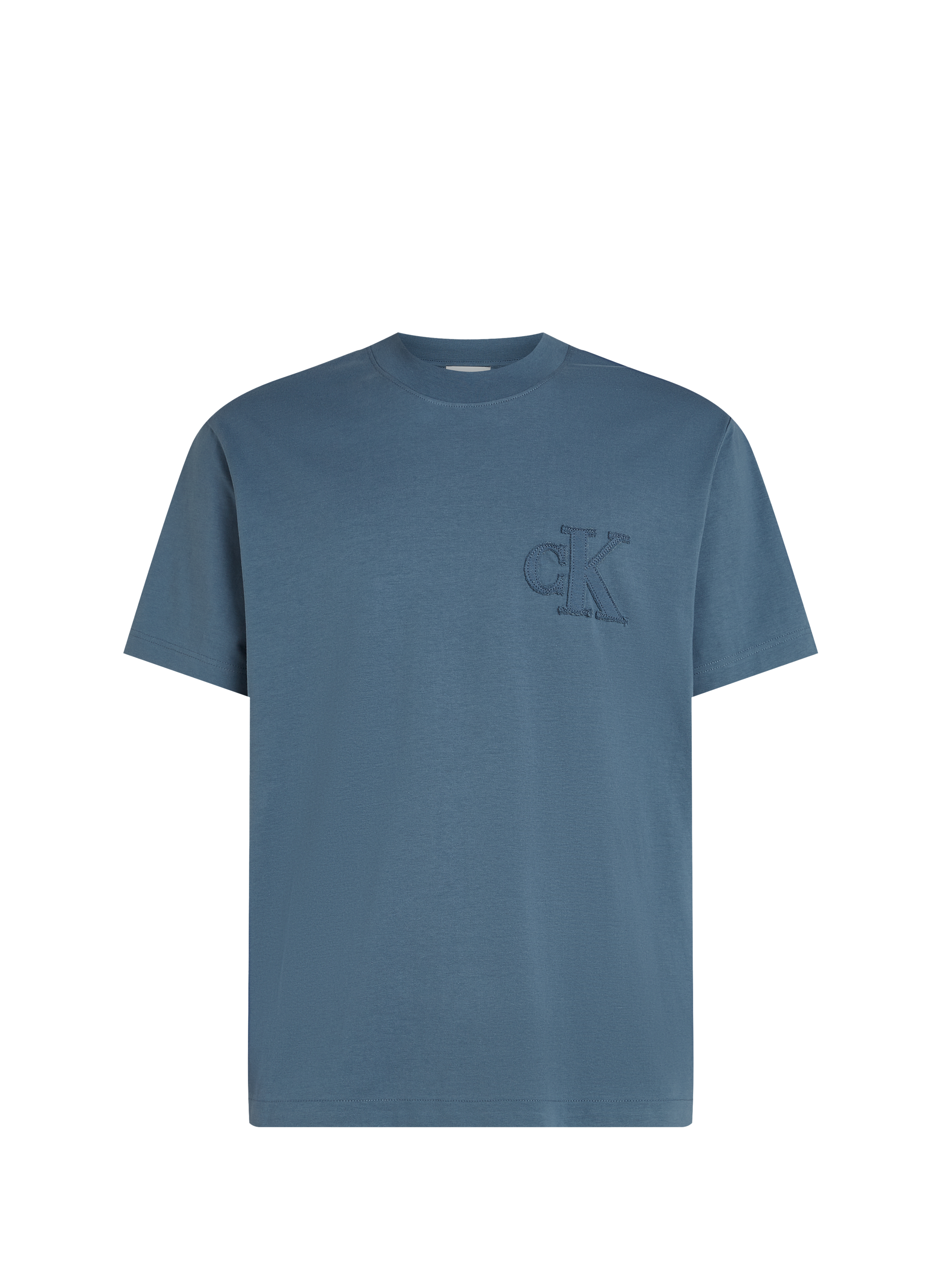 Cotton T-shirt CALVIN KLEIN Blue