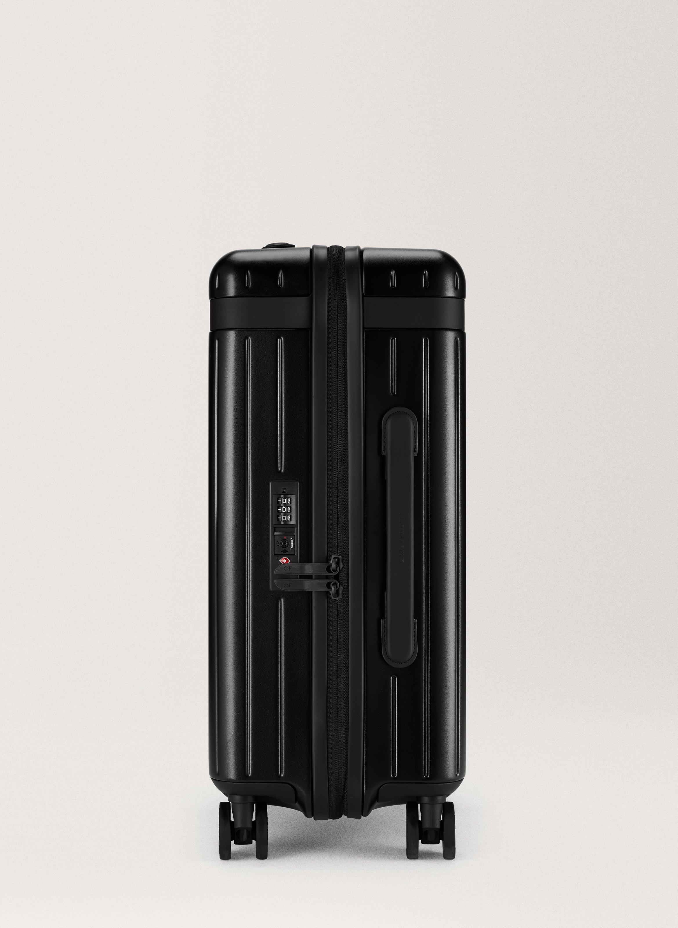 Valise 'the carry-on' en polycarbonate à fermeture zippée CARL FRIEDRIK Noir
