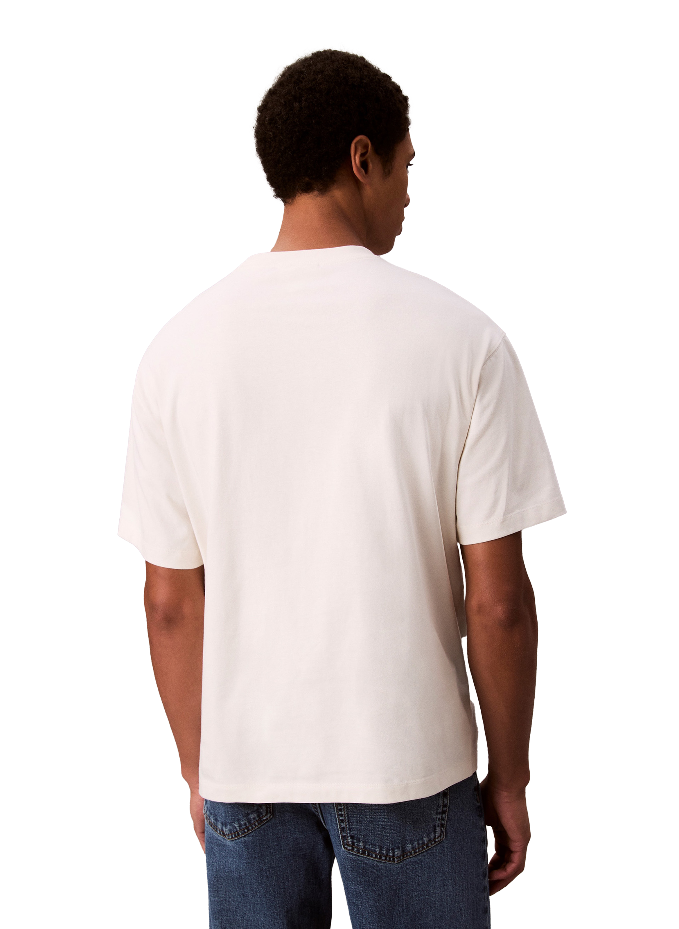 Cotton Logo T-shirt CALVIN KLEIN White