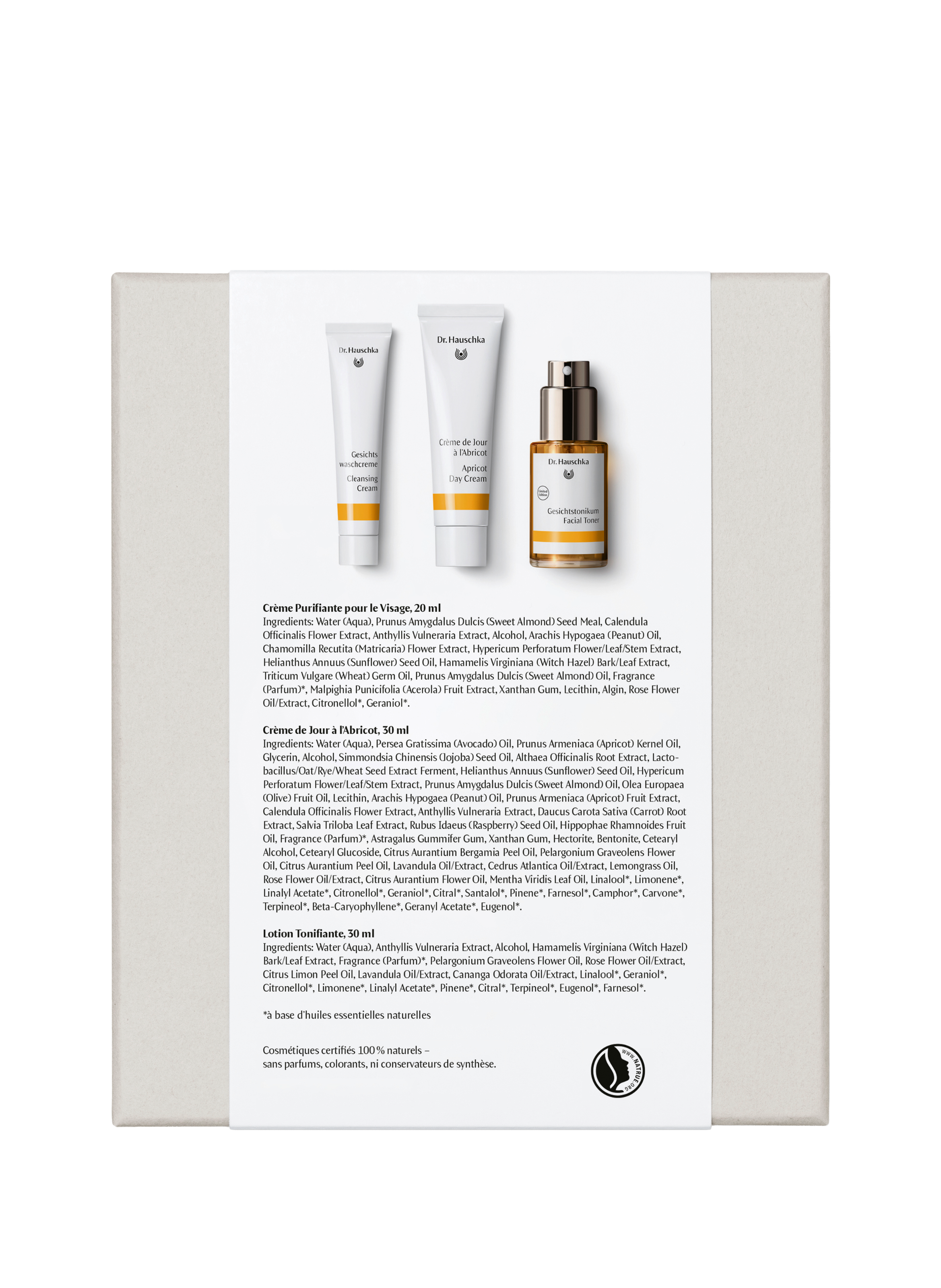 Coffret Noël Rituel Fraîcheur & Éclat 2025 DR HAUSCHKA No color