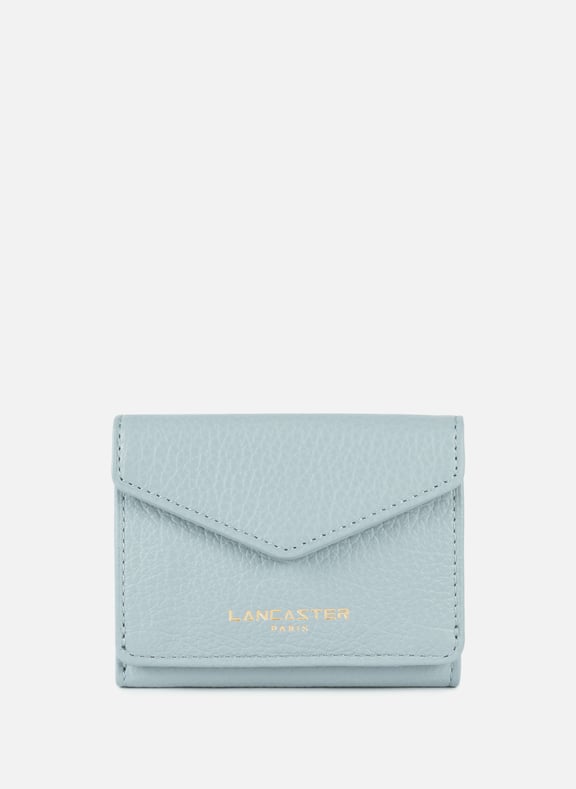Mini back to back wallet - Dune Blue by LANCASTER LANCASTER Mini back to back wallet - Dune Blue
