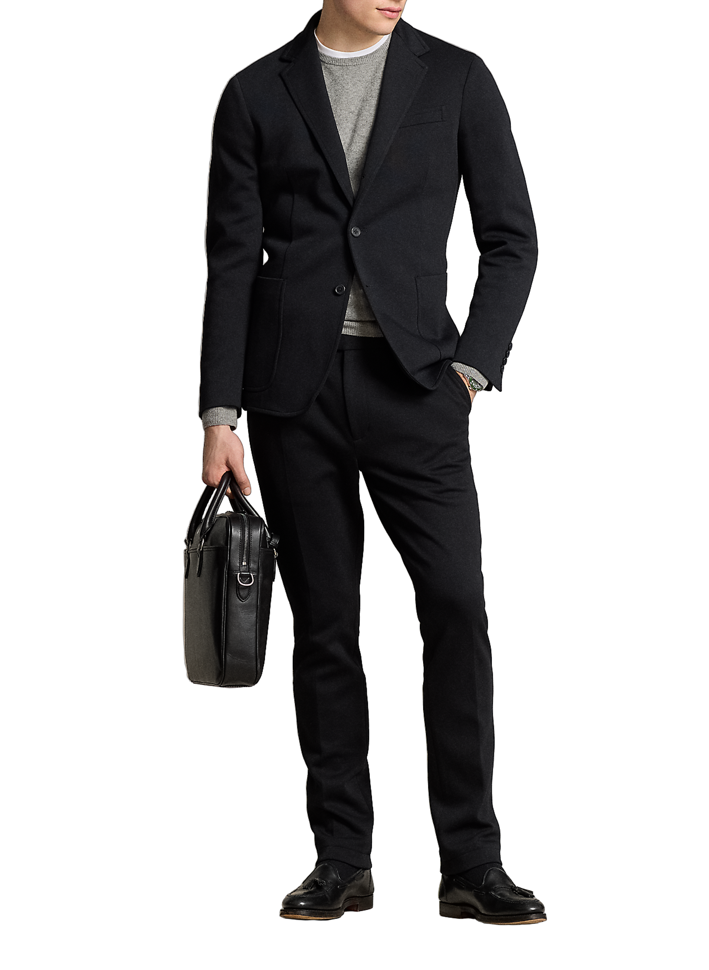 Cotton Blazer POLO RALPH LAUREN Black