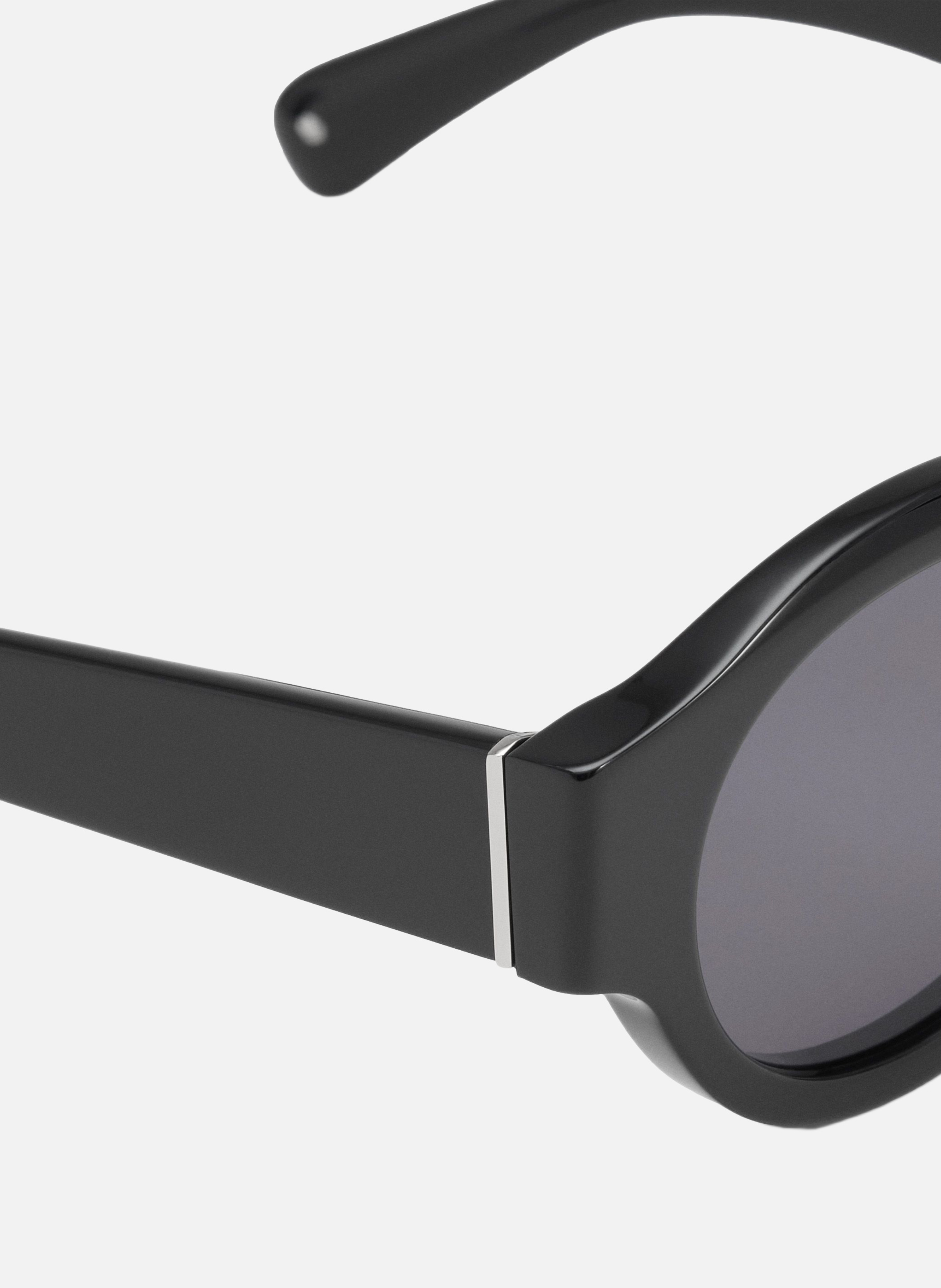 Lunettes de soleil 75002 en acétate unisexes AMI PARIS Noir