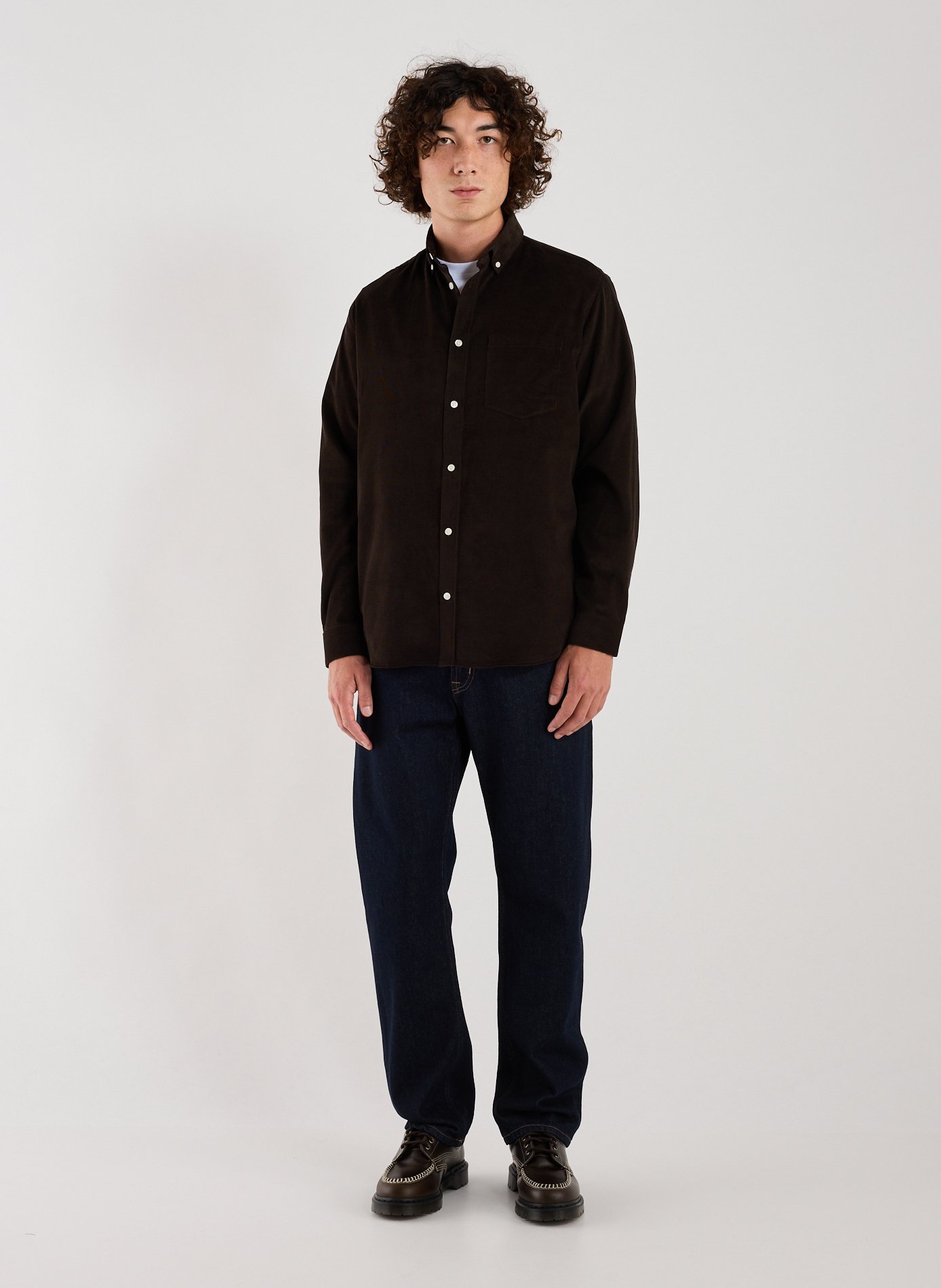  Cotton shirt AU PRINTEMPS PARIS Brown