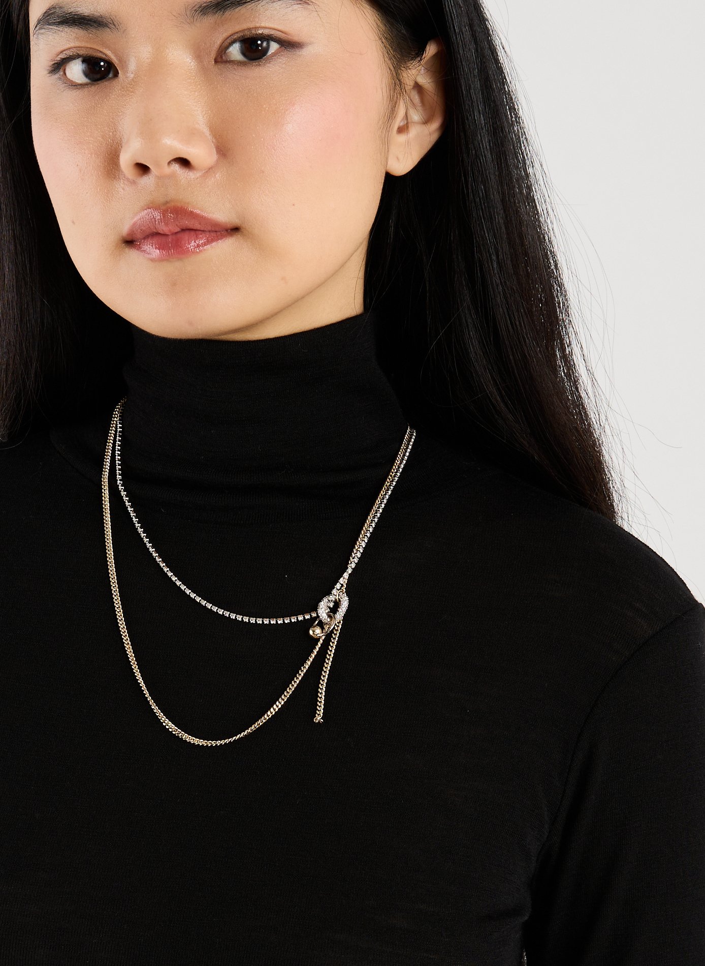 Collier Amber  JUSTINE CLENQUET Doré