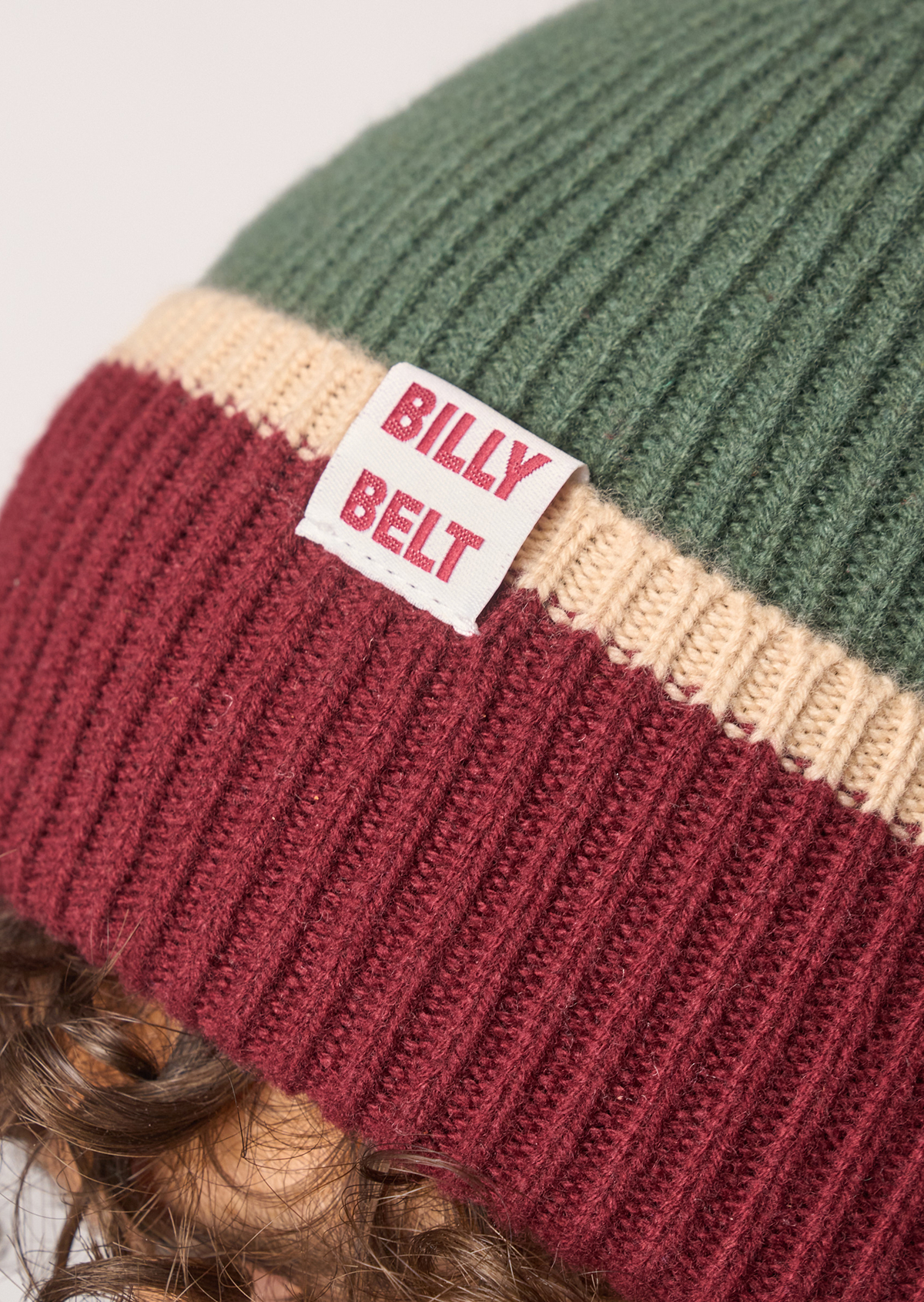 Bonnet en laine BILLYBELT Vert