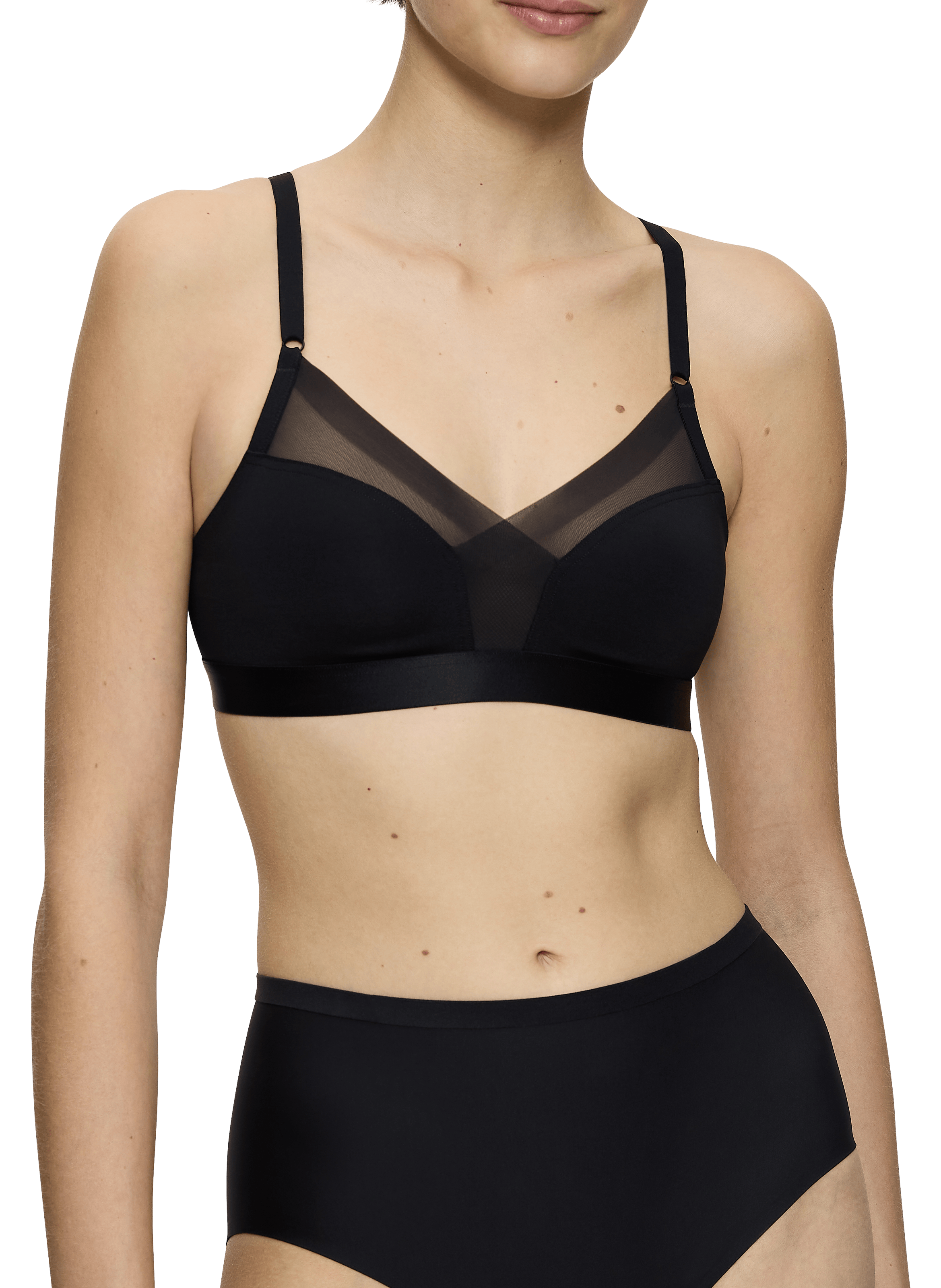 Non-wired shaping bra TRIUMPH Black