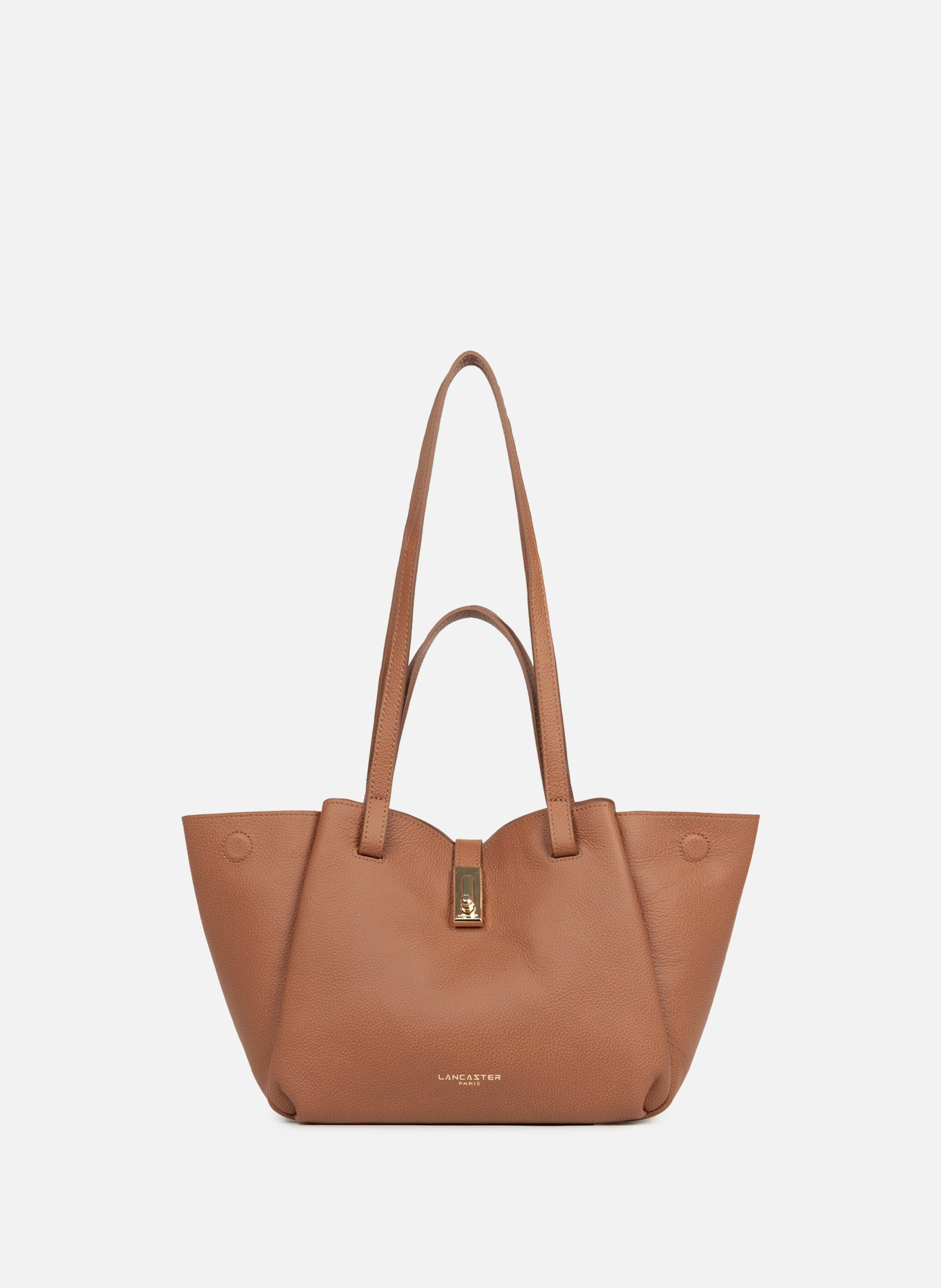 Sac cabas épaule - milano horizon LANCASTER Doré