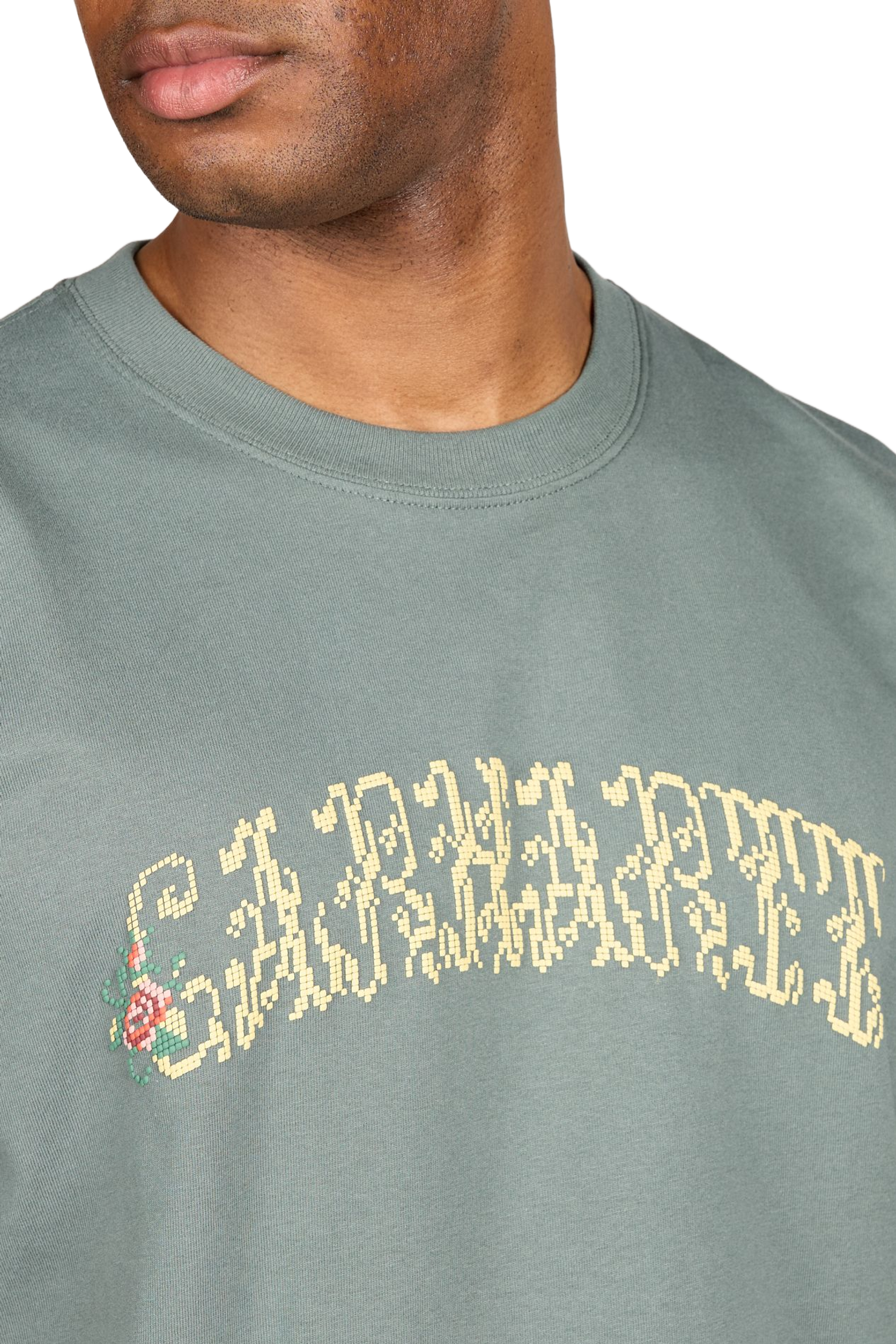 Cotton brand T-shirt CARHARTT WIP Green