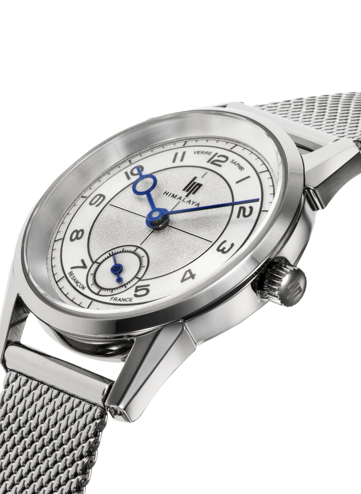 Montre quartz Himalaya en acier inoxydable LIP Blanc