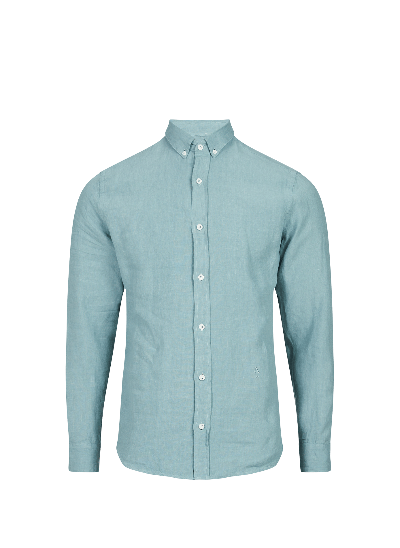 Chemise droite unie en lin APNEE SWIMWEAR Bleu