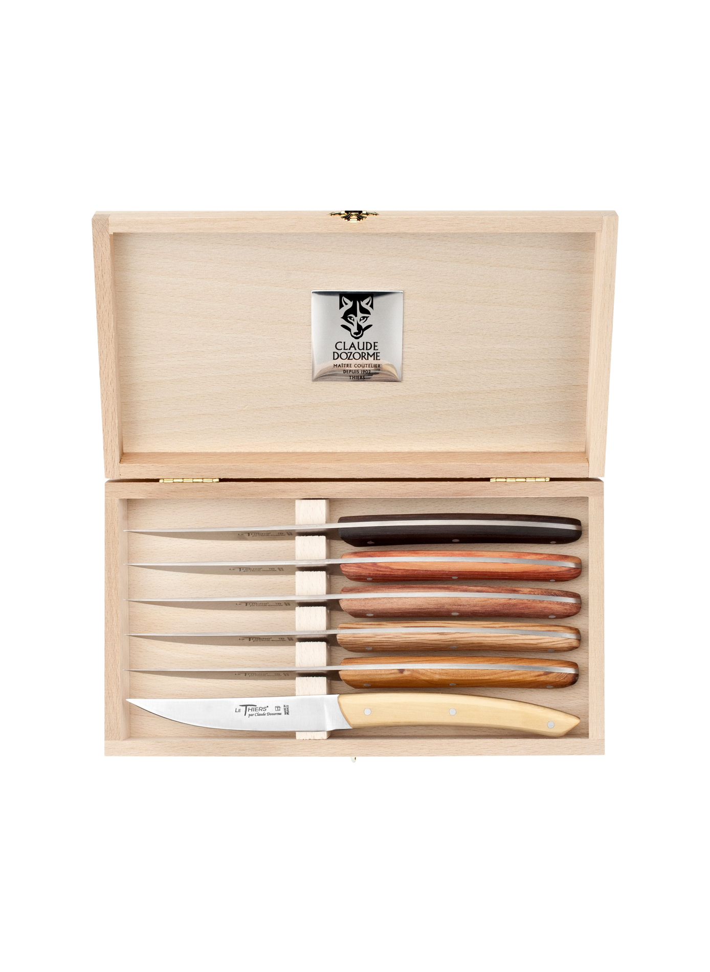 Le Thiers 6-Piece Knife Set DOZORME Multicolour