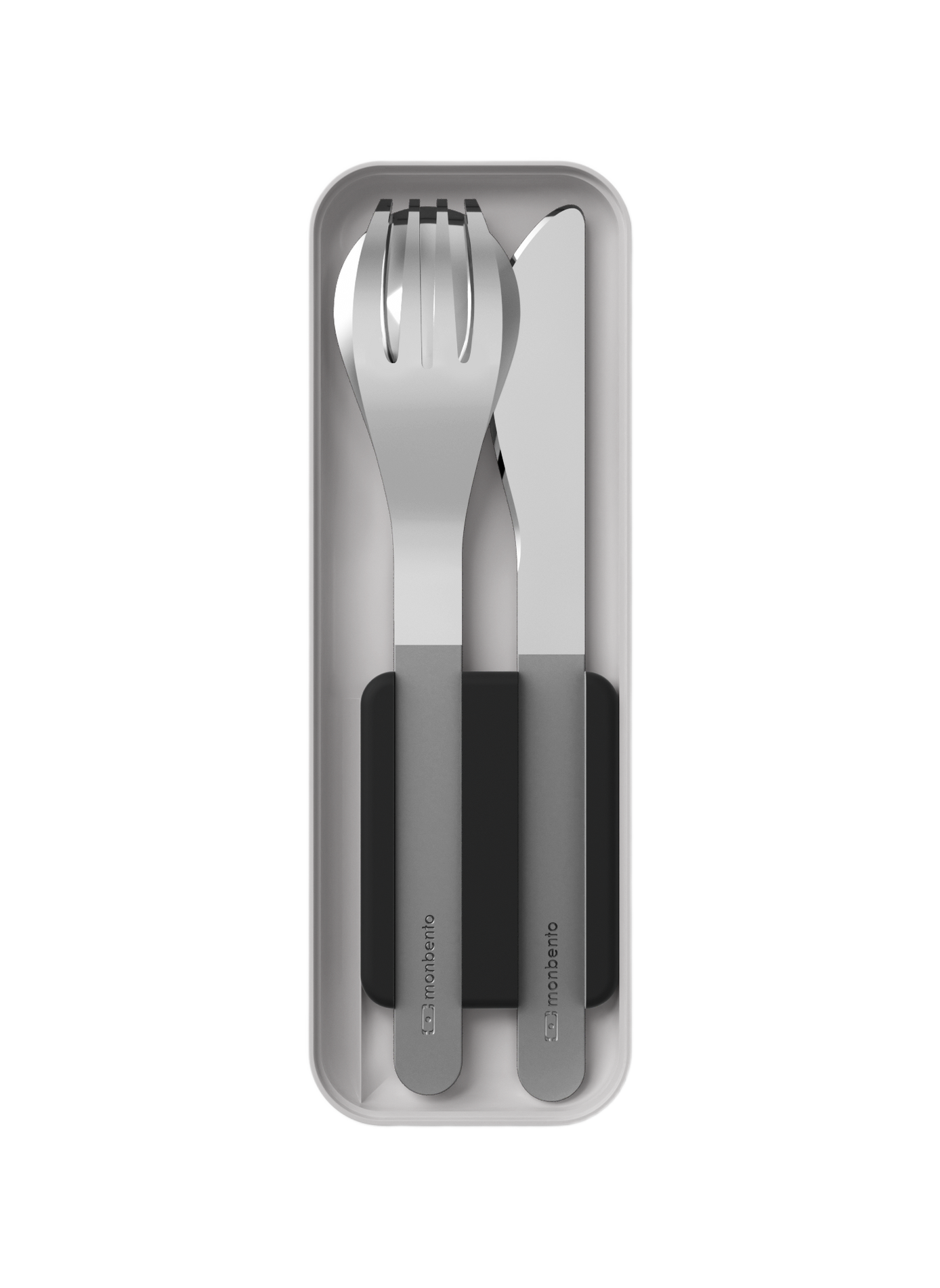 Ménagère de 3 couverts Slim Box MONBENTO Noir