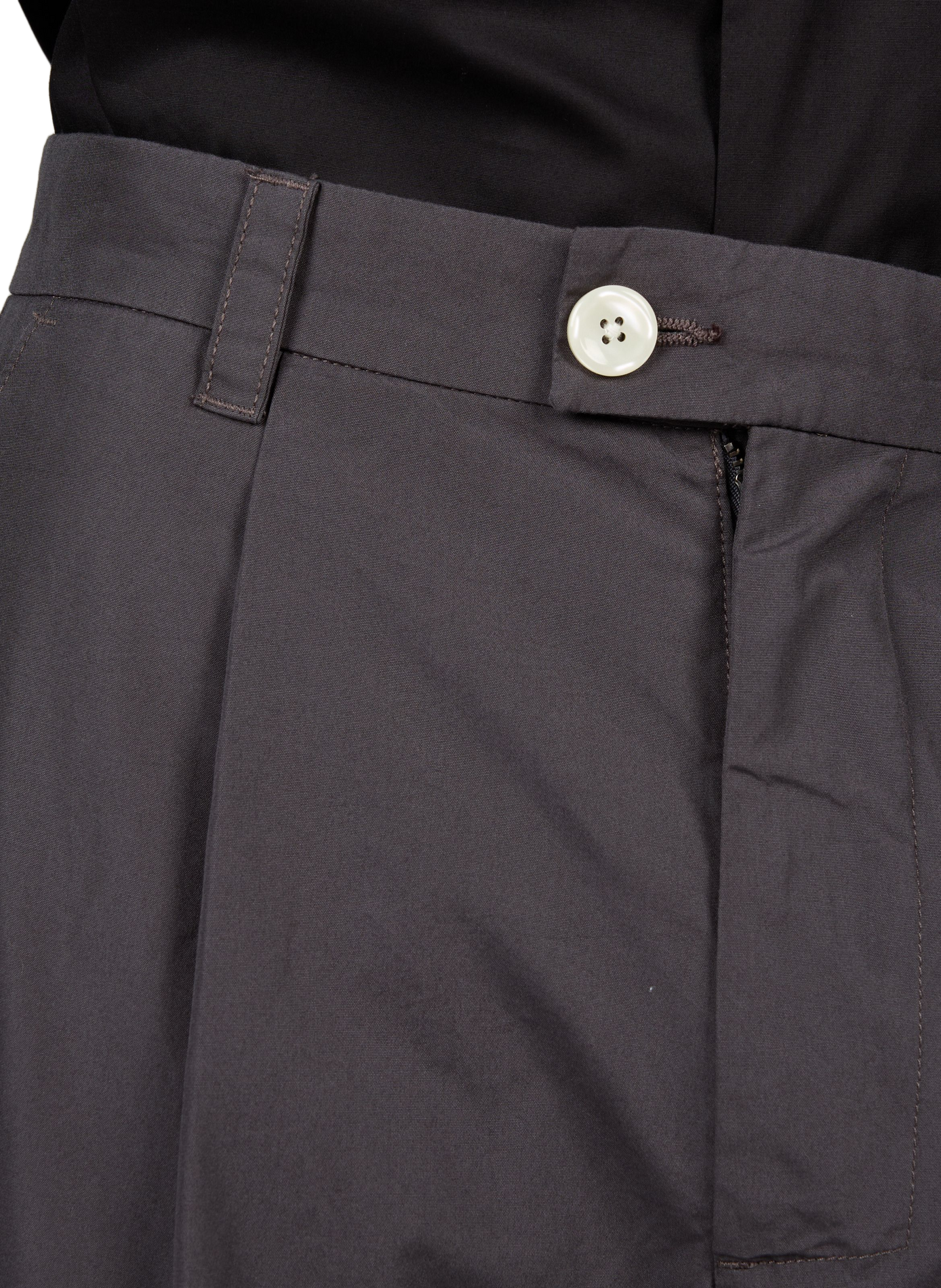 Bermudas de algodón rectos ANNARR Gris