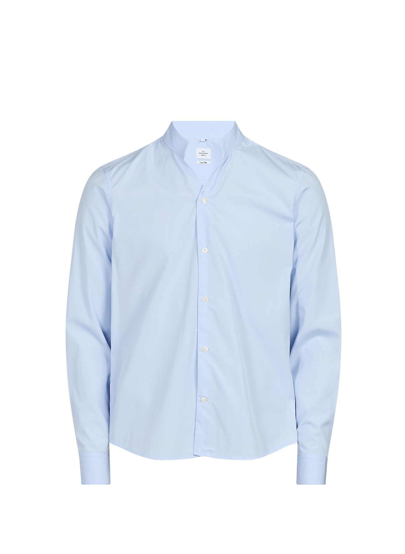 Chemise ICOL-S cintrée en coton AU PRINTEMPS PARIS Bleu