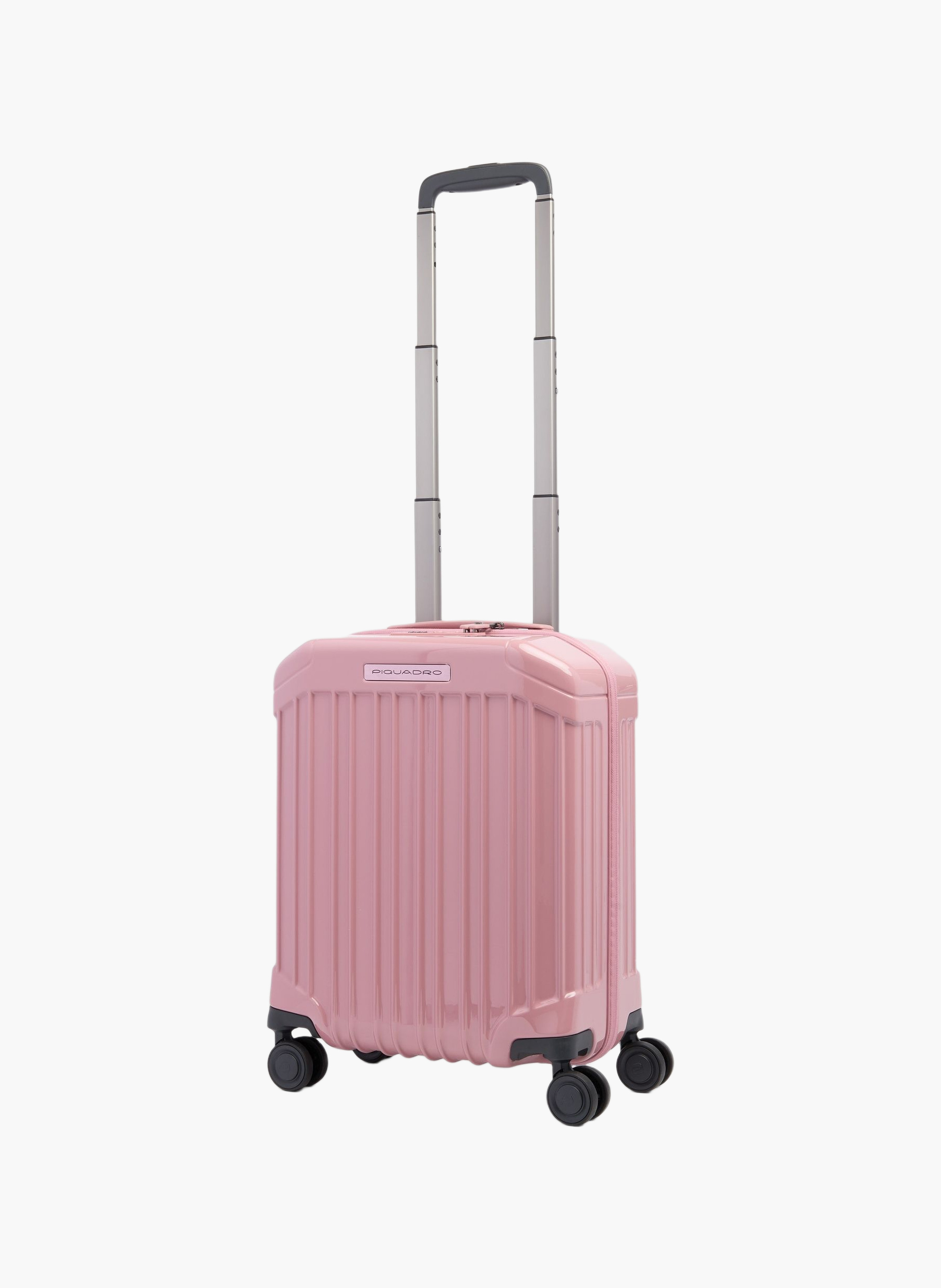 Valise trolley sous-siège à 2 roues PIQUADRO Rose