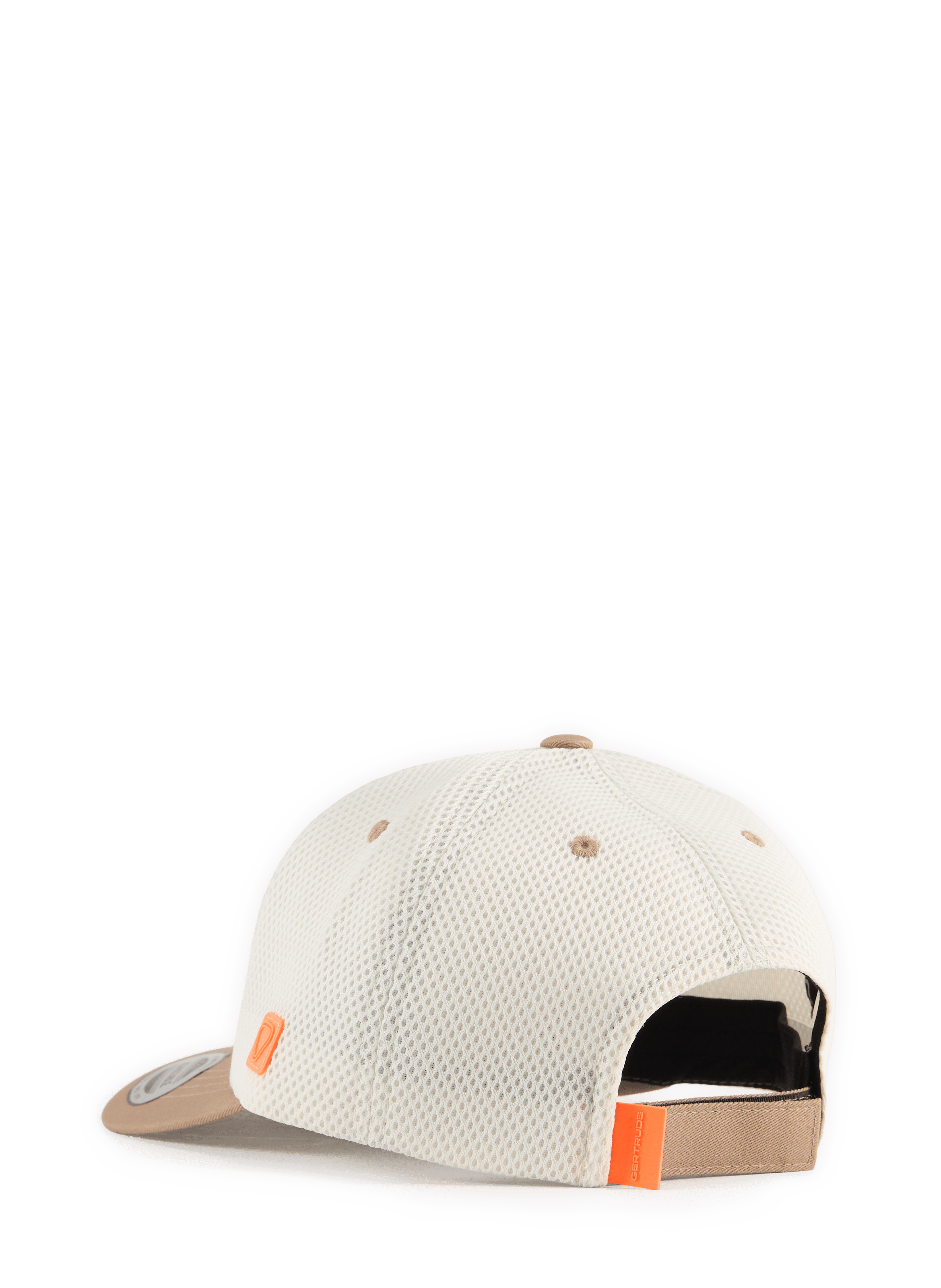 Casquette Benja à logo brodé  GERTRUDE Marron