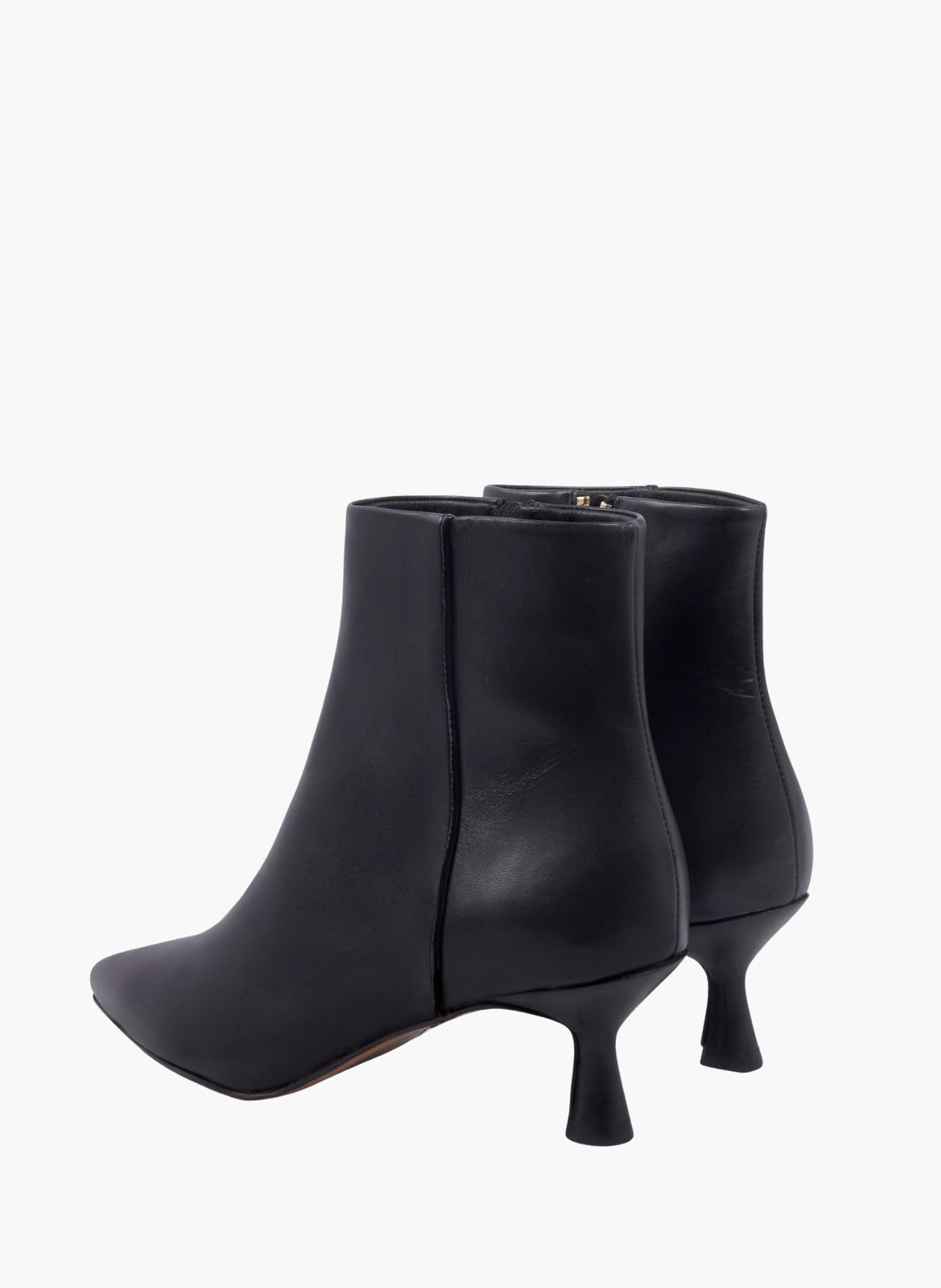 Bottines pointues isaure cuir JULES & JENN Noir