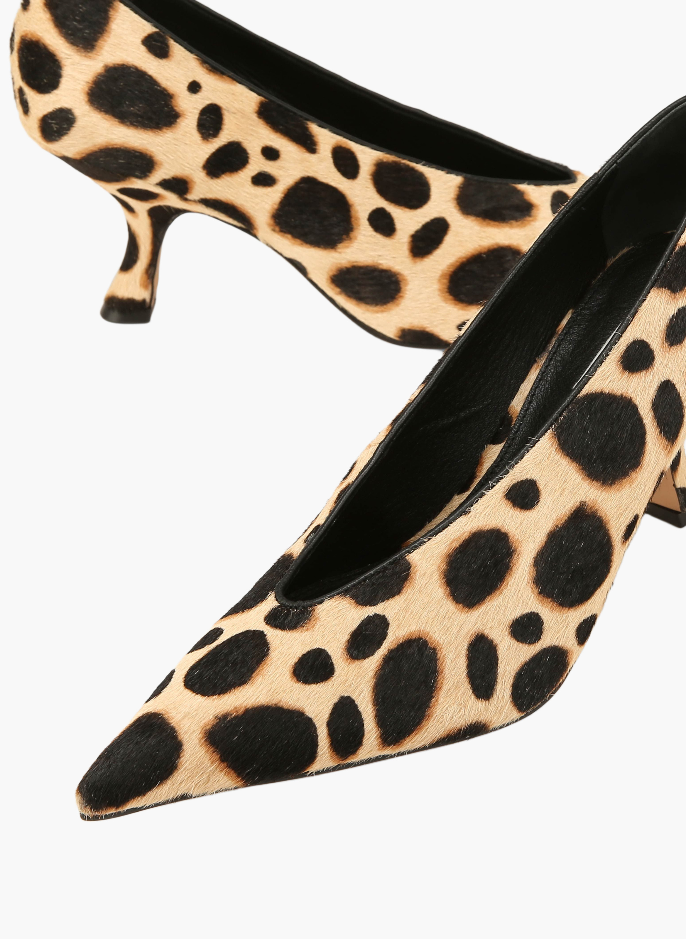 Chaussures à talons hero en cuir poulain effet estompé NAKED WOLFE Multicolore