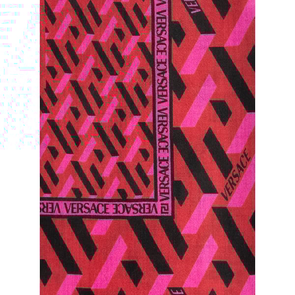 Châle La Greca en laine mélangée