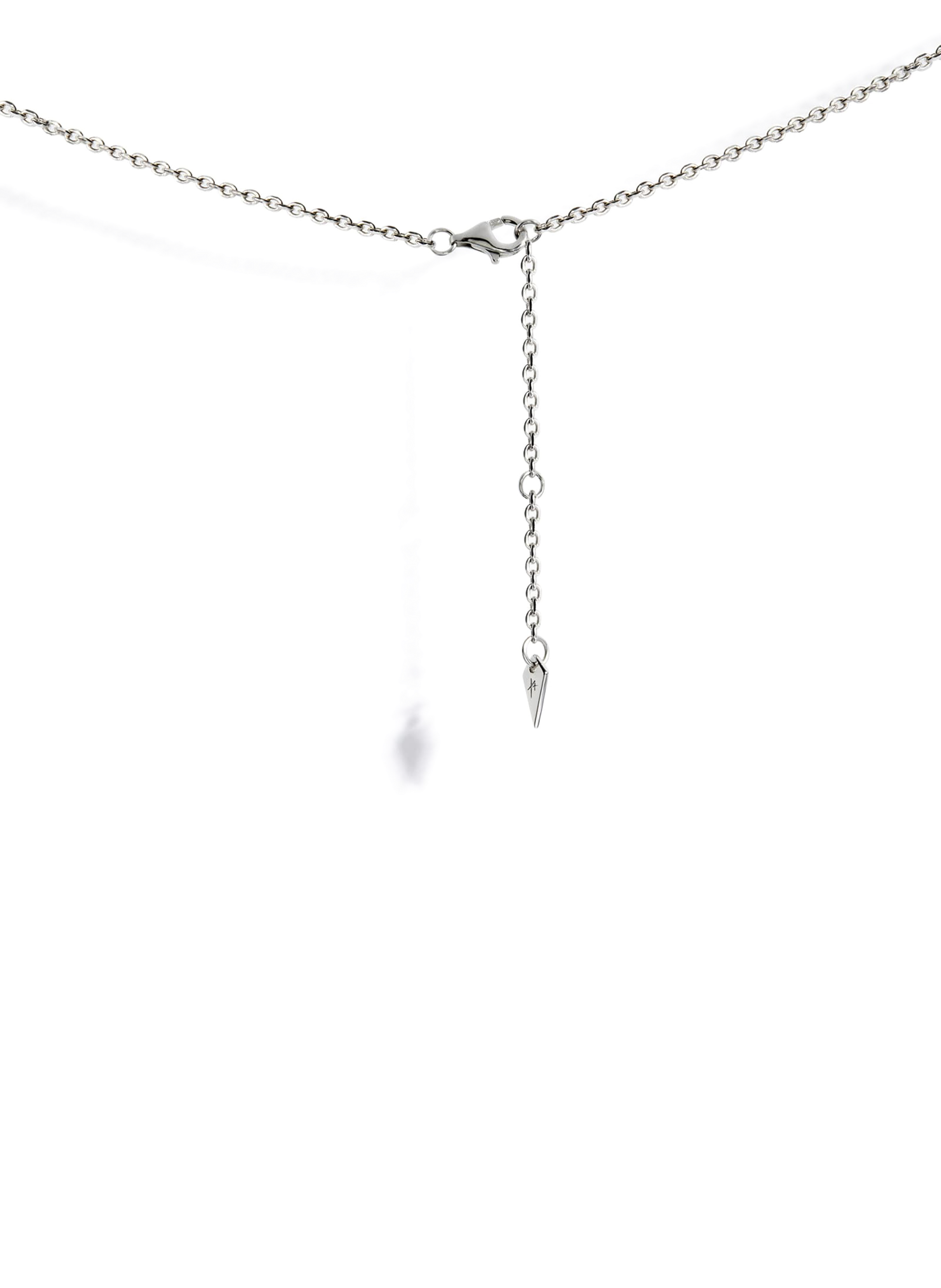 Anyway Pendulum silver necklace  STATEMENT Silver